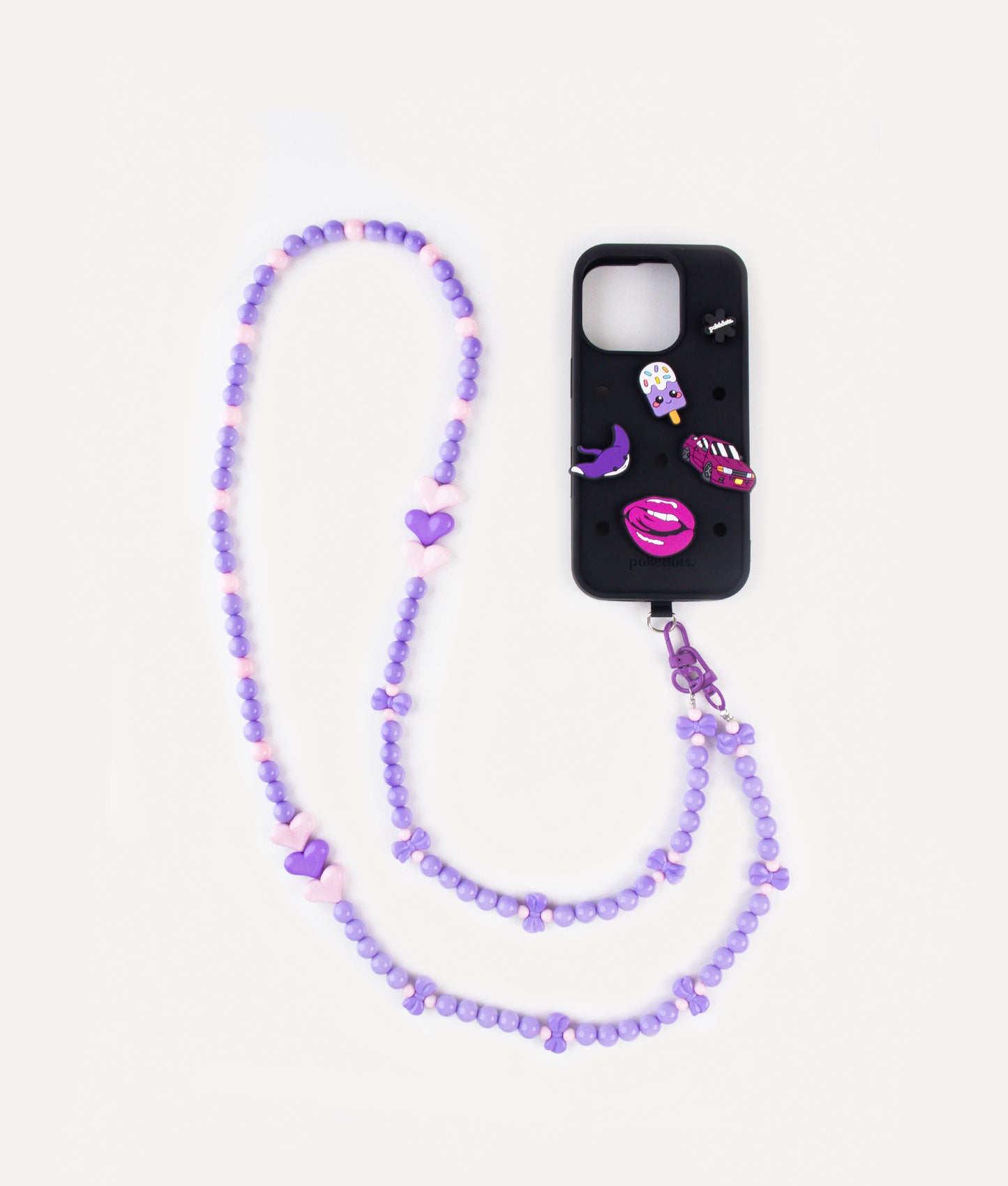 POKÉDOTS CHAIN CANDY BEADS PURLE