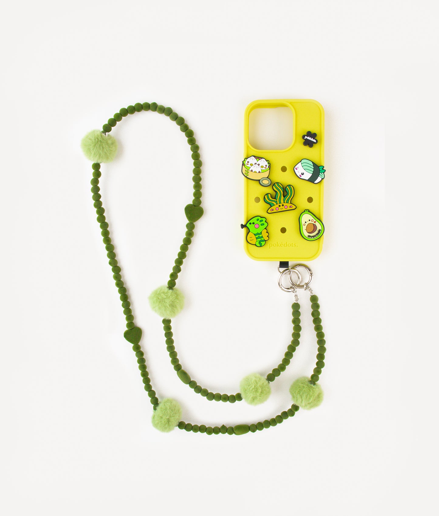 POKÉDOTS CHAIN BEADS FUR GREEN