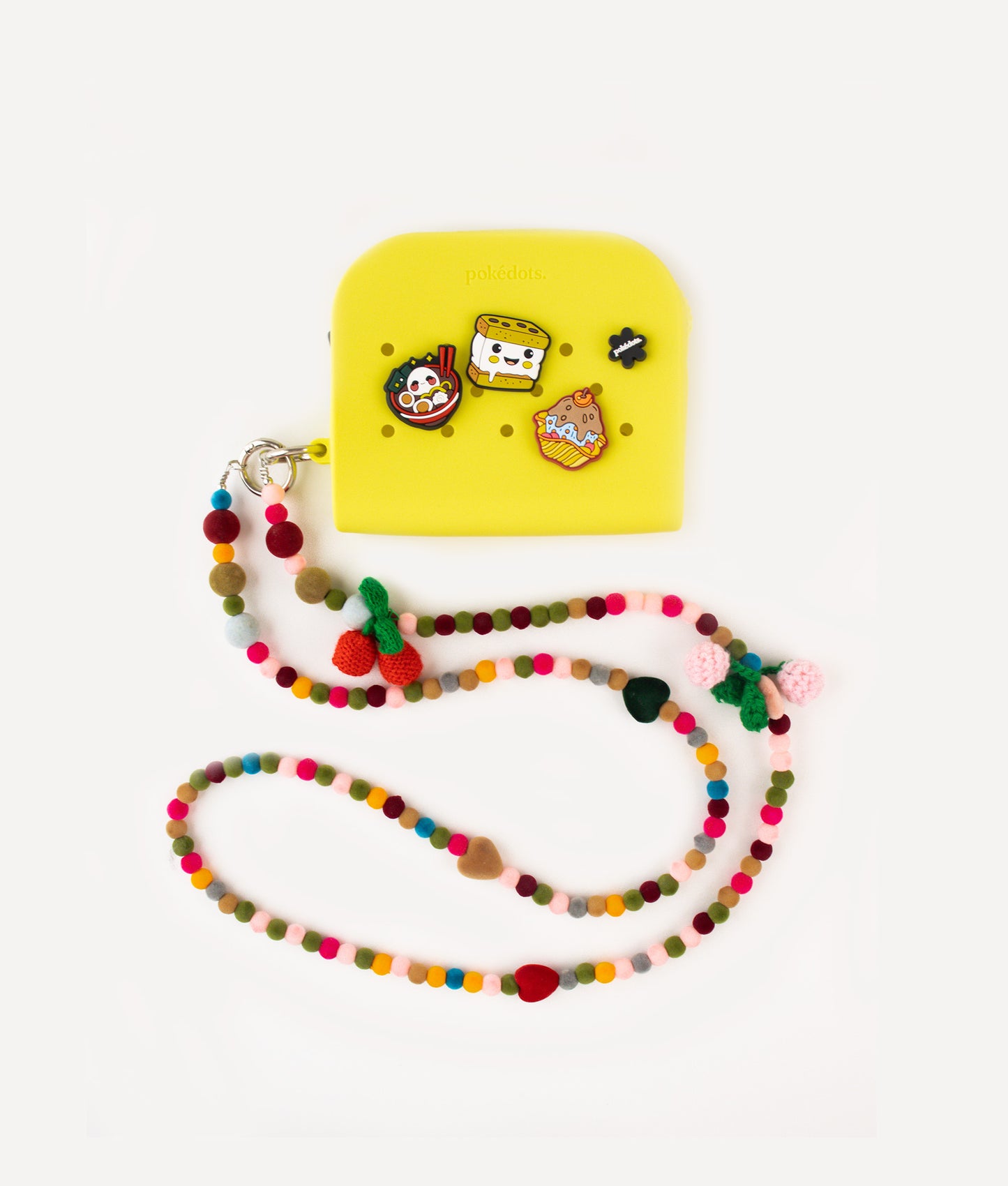 POKÉDOTS CHAIN FURRY BALL CHERRY