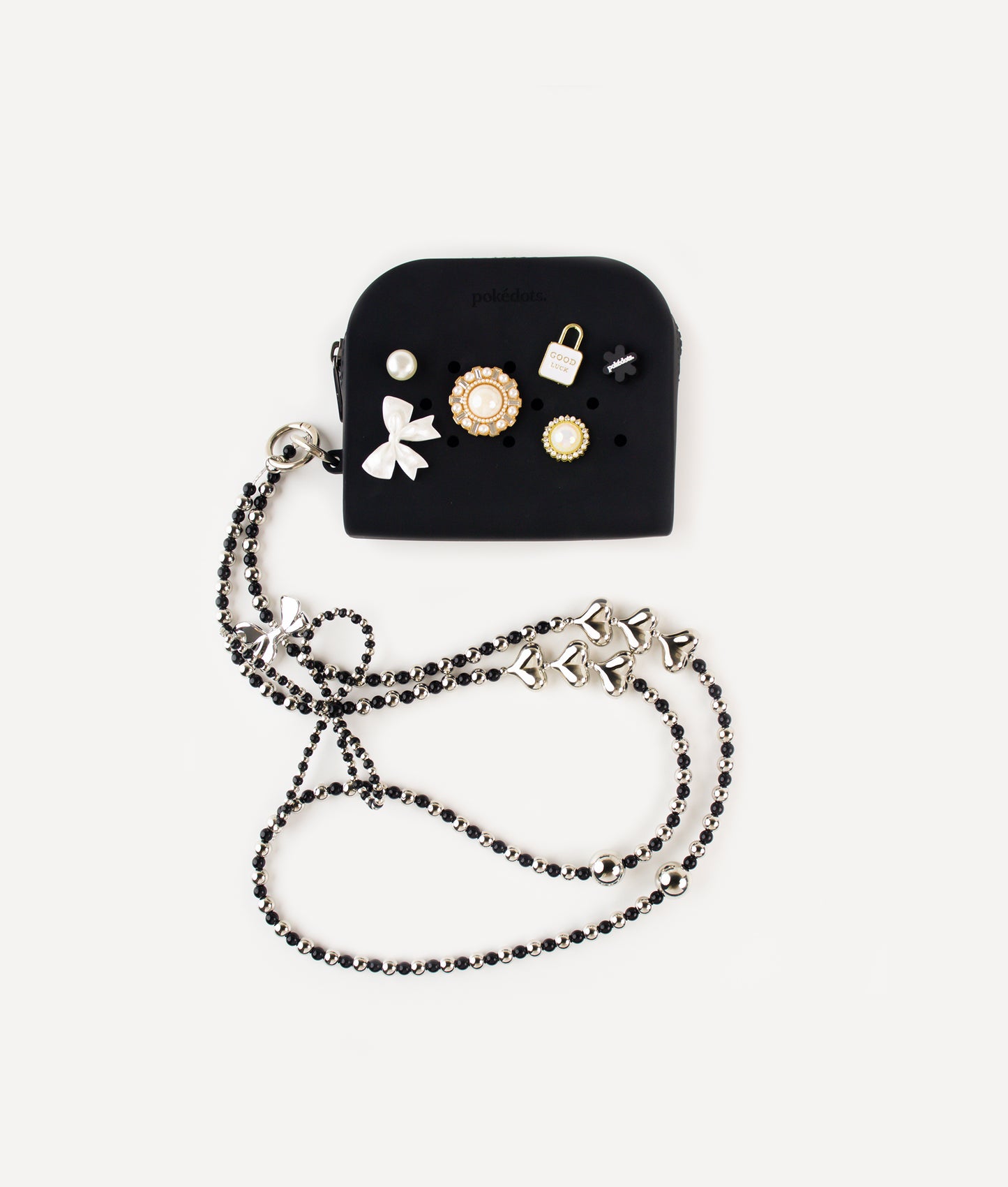 POKÉDOTS CHAIN BEADS BLACK