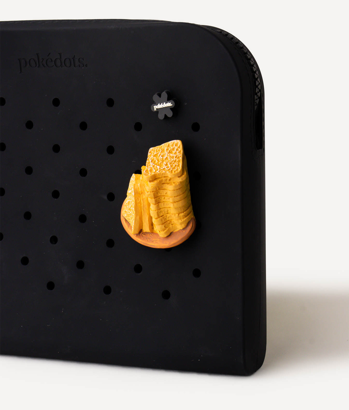 A PLATE OF BREAD SLICES PIN