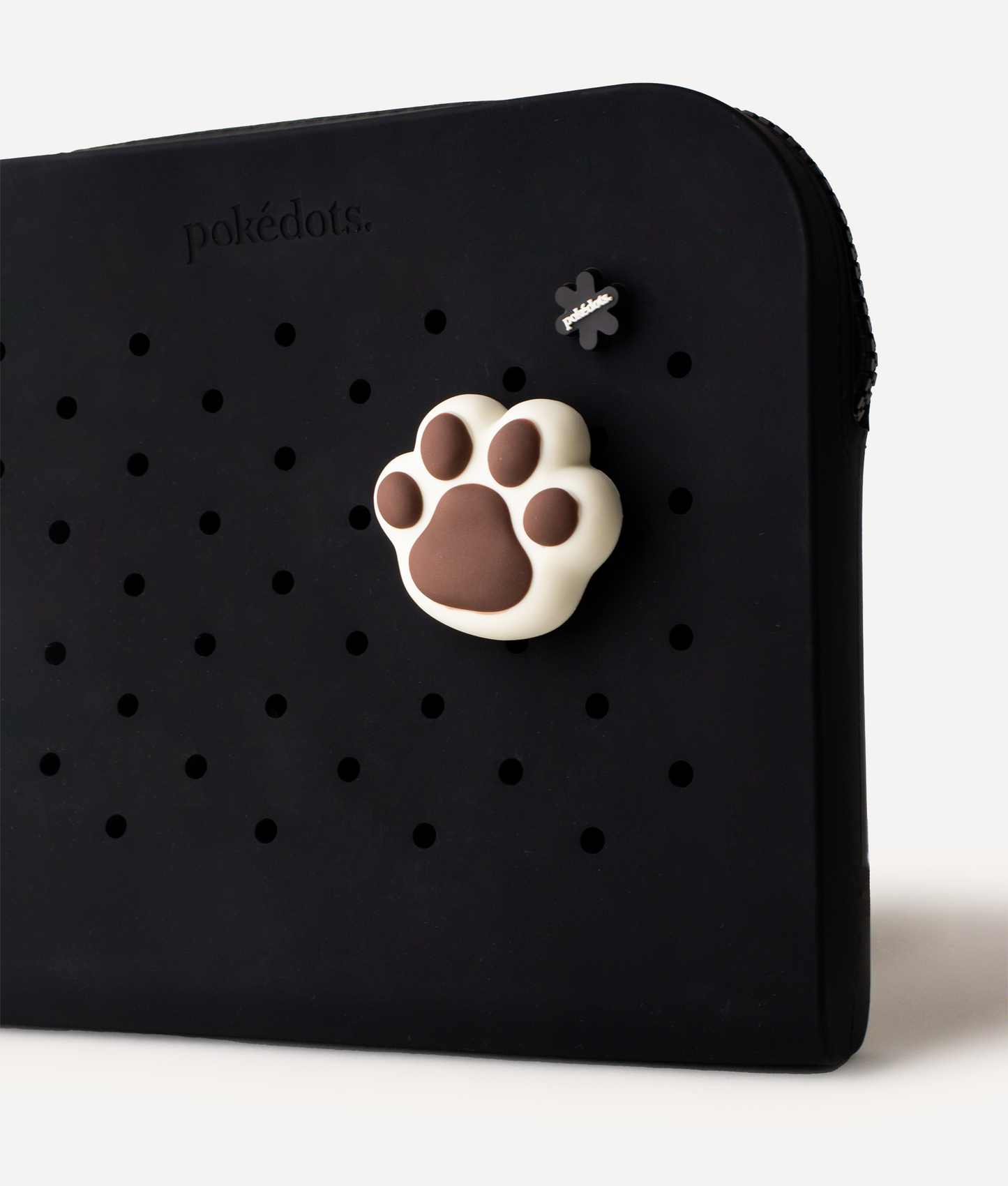 BLACK & WHITE CAT CLAWS PIN