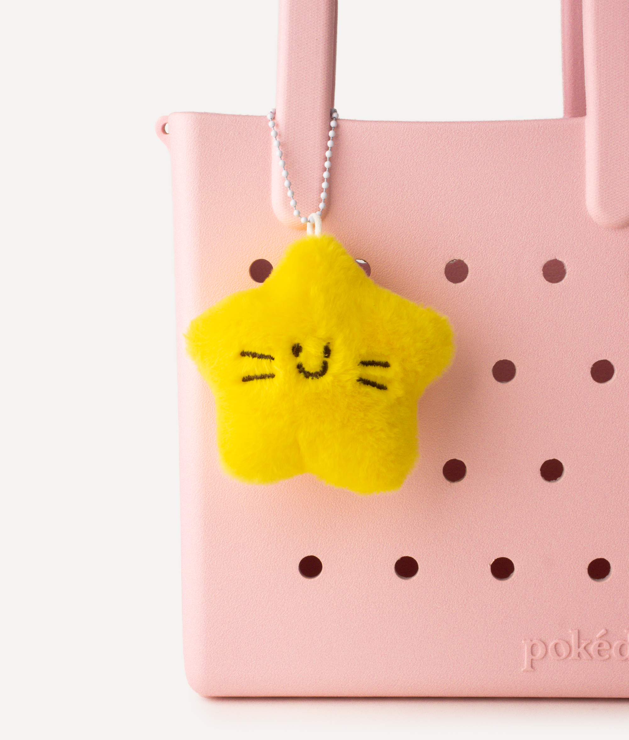 CUTE STAR PLUSH CHARM YELLOW