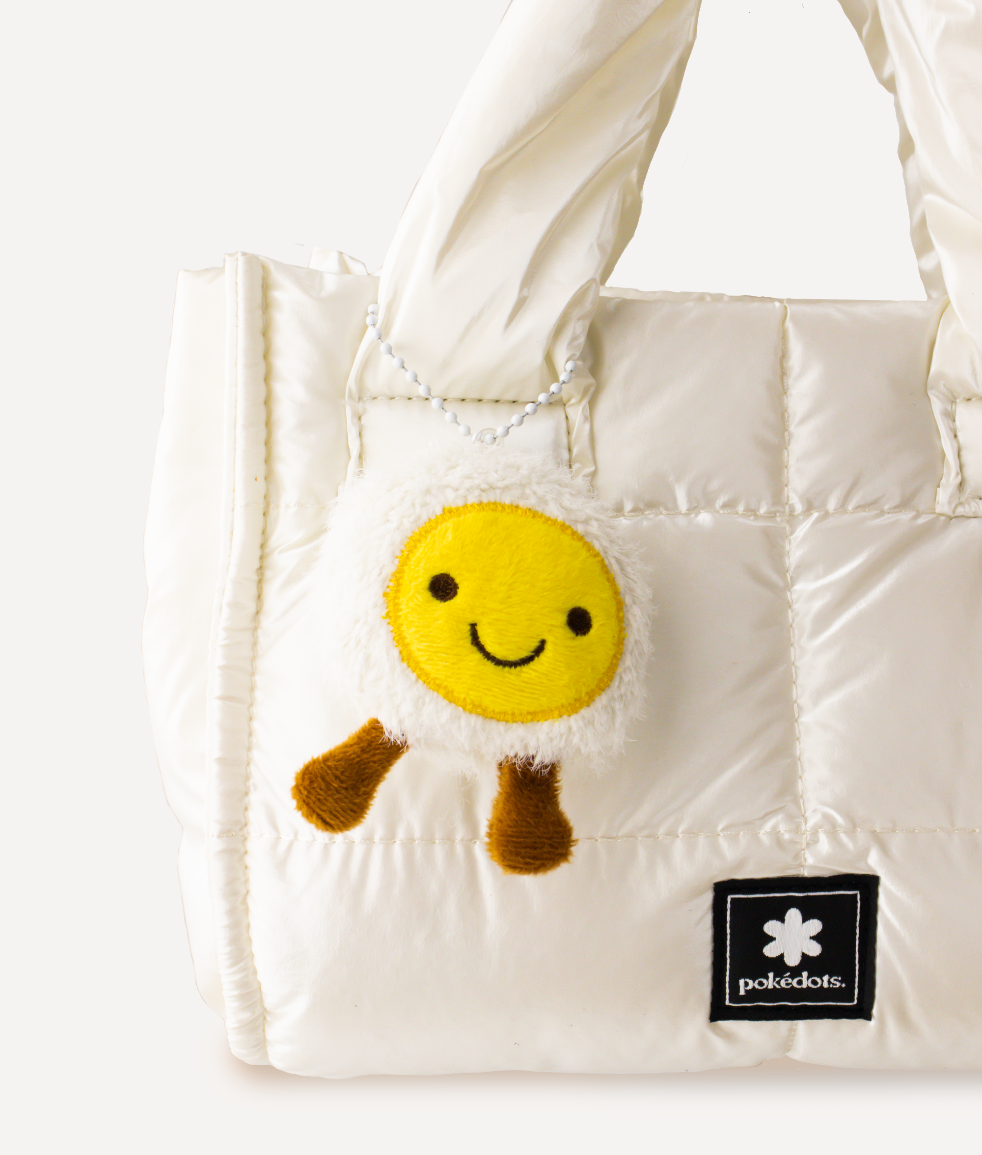 CUTE SMILE EGG PLUSH CHARM