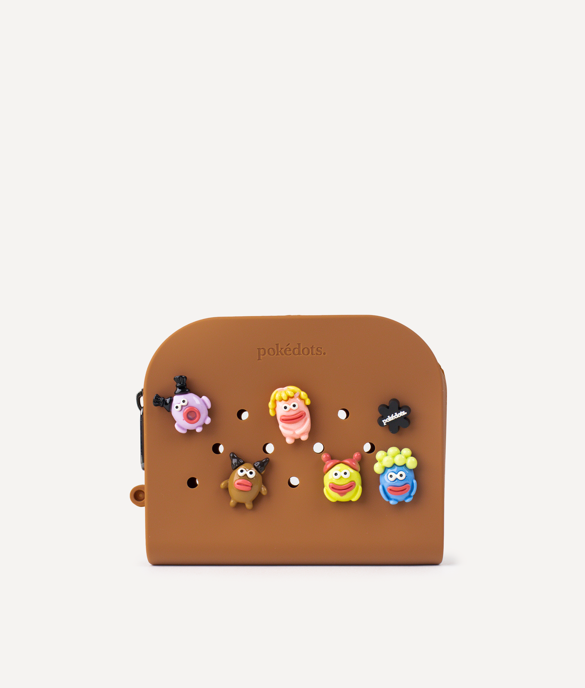 BROWN MONSTER PIN