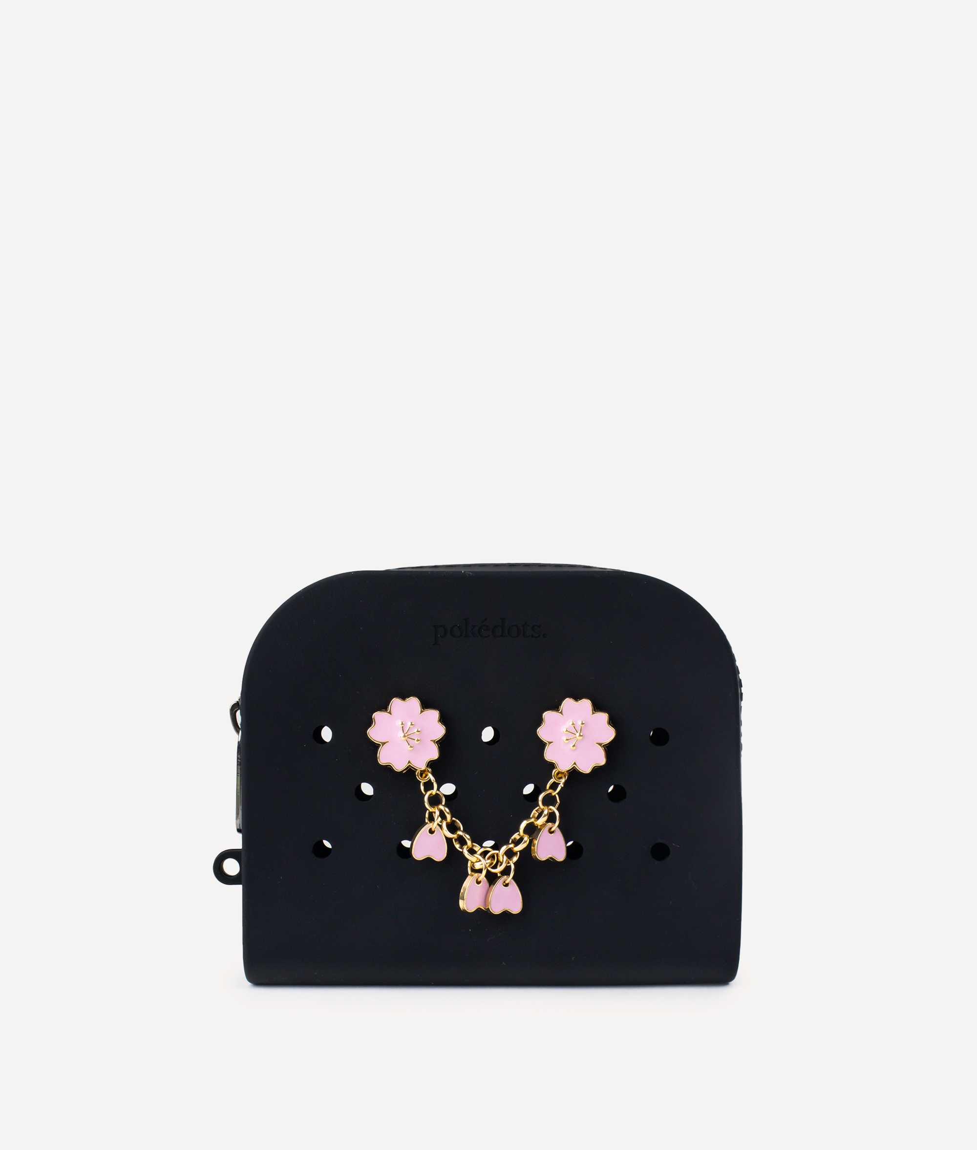 PINK FLOWER CHAIN PIN