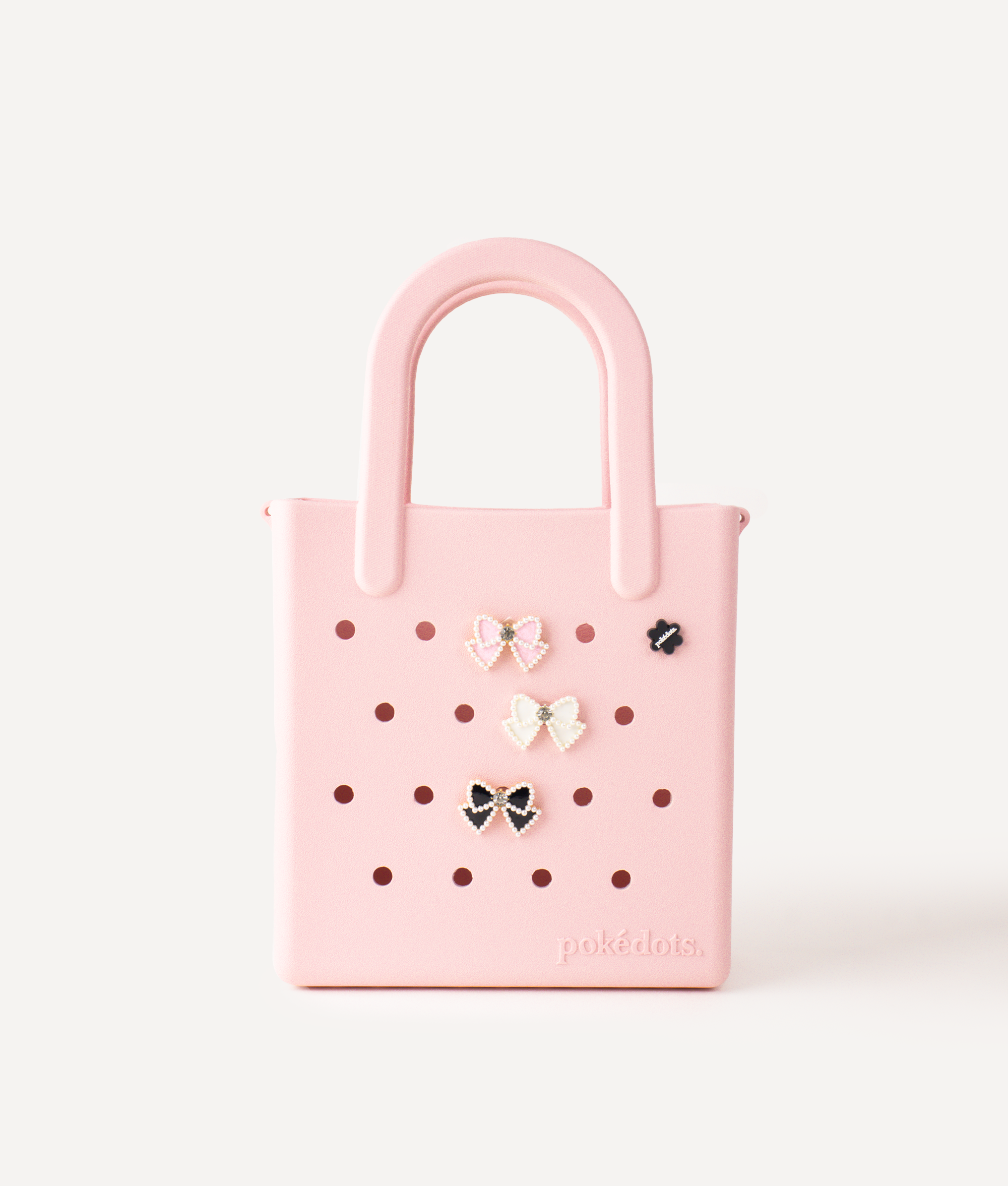 PINK  CRYSTAL RIBBON PIN