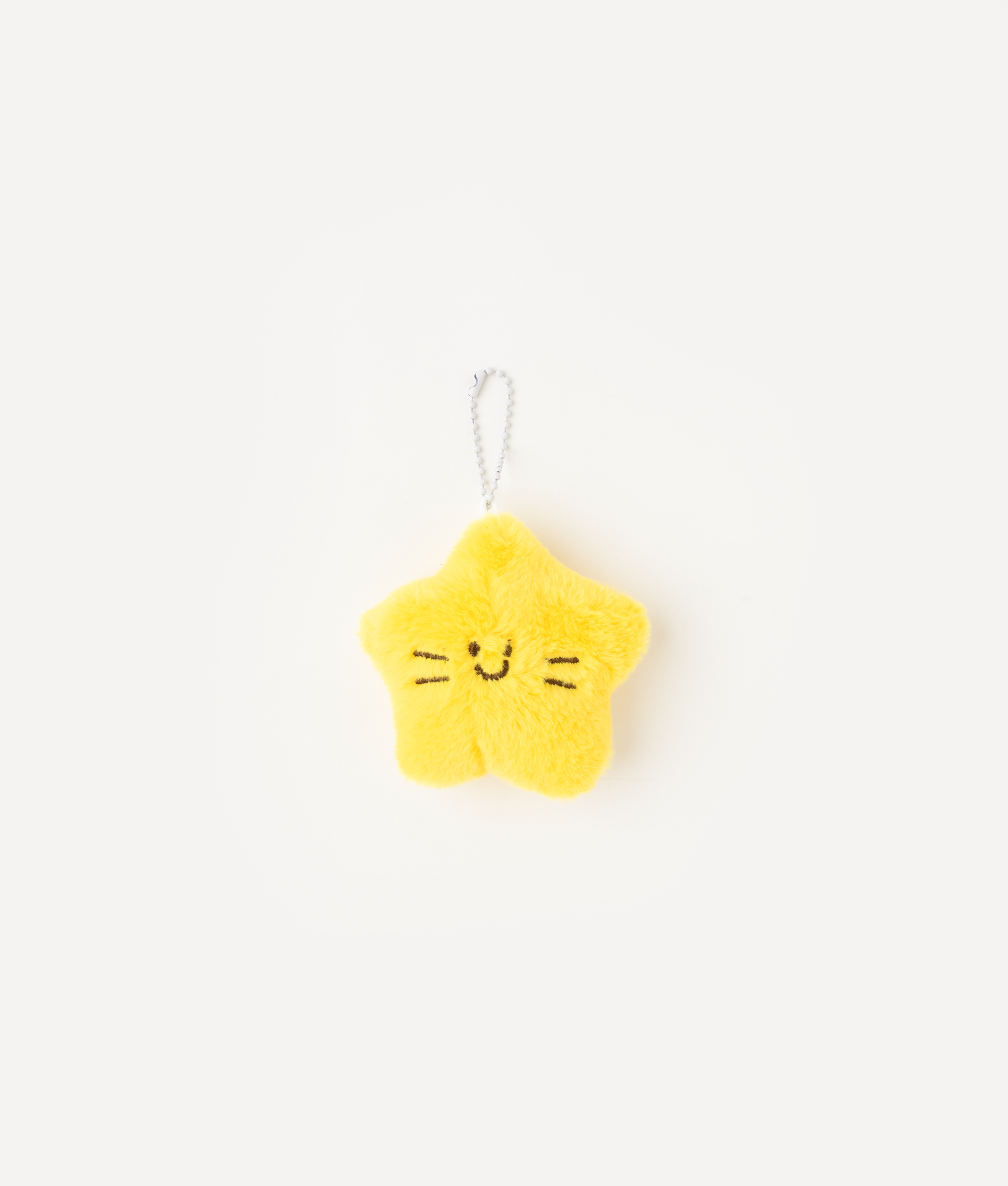 CUTE STAR PLUSH CHARM YELLOW