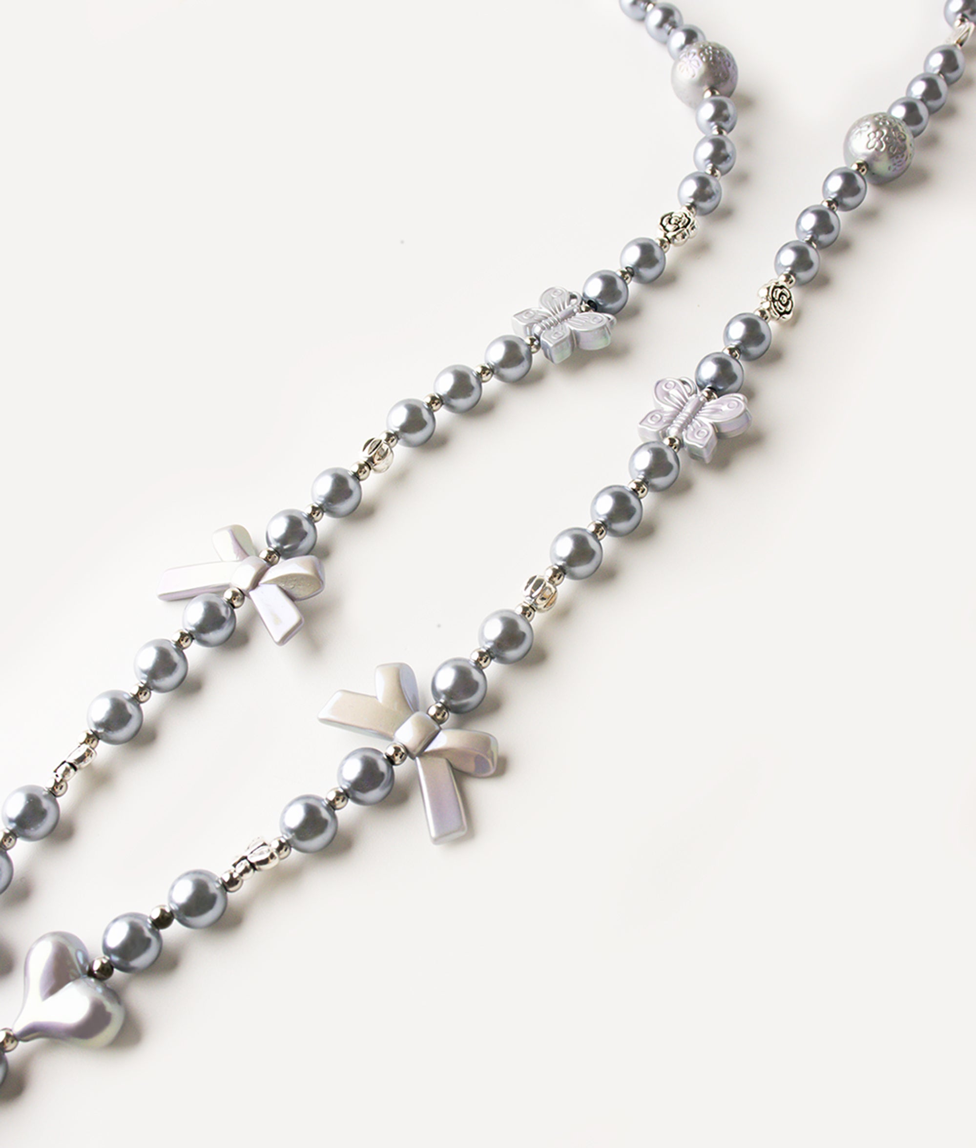 POKÉDOTS CHAIN BEADS GREY