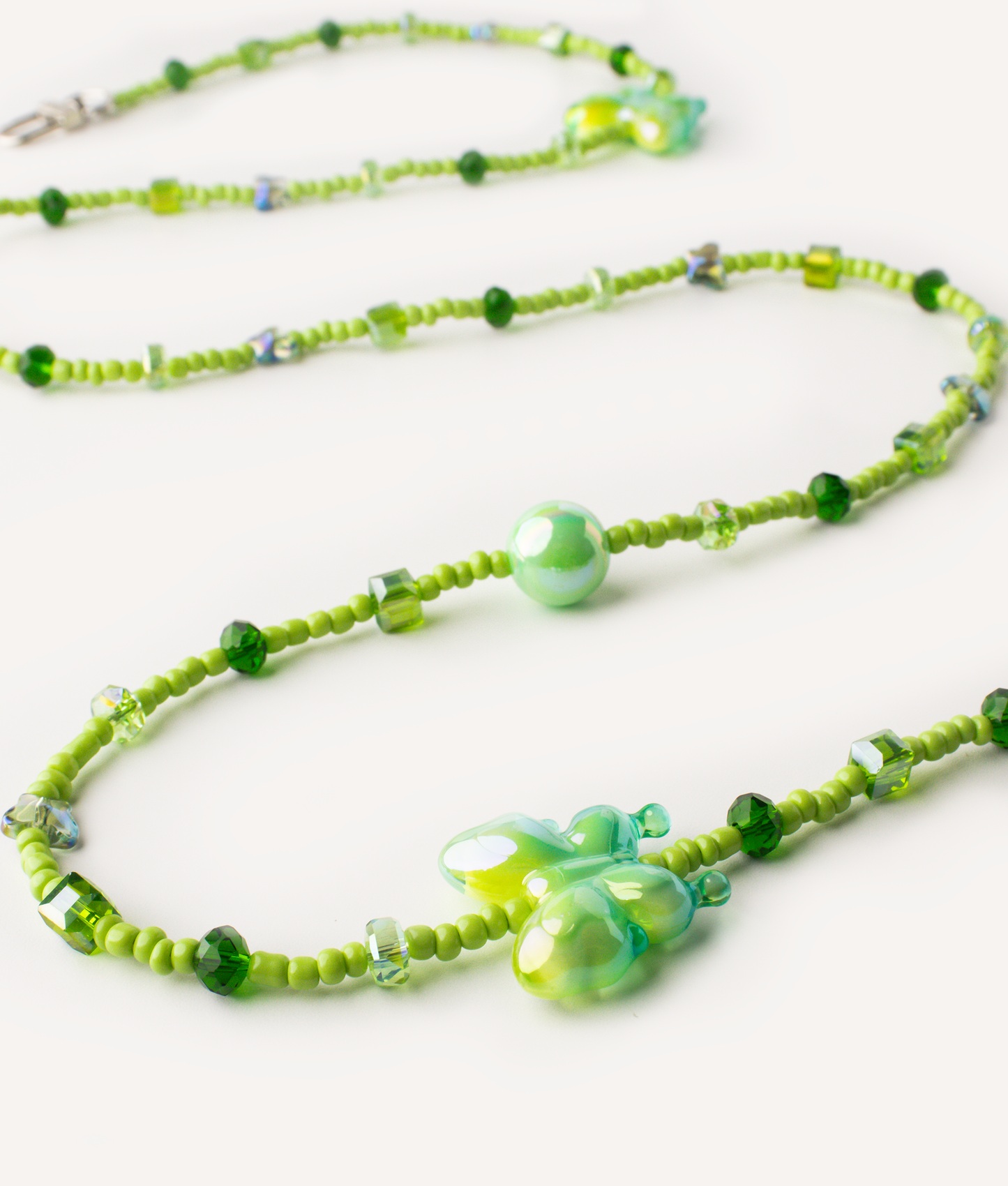 POKÉDOTS CHAIN BEADS BUTTERFLY GREEN