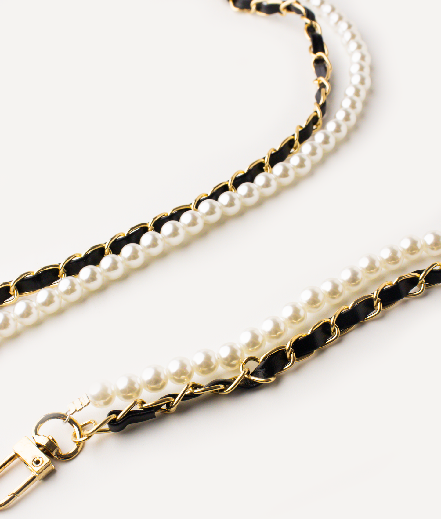 POKÉDOTS CHAIN BEADS DOUBLE BLACK