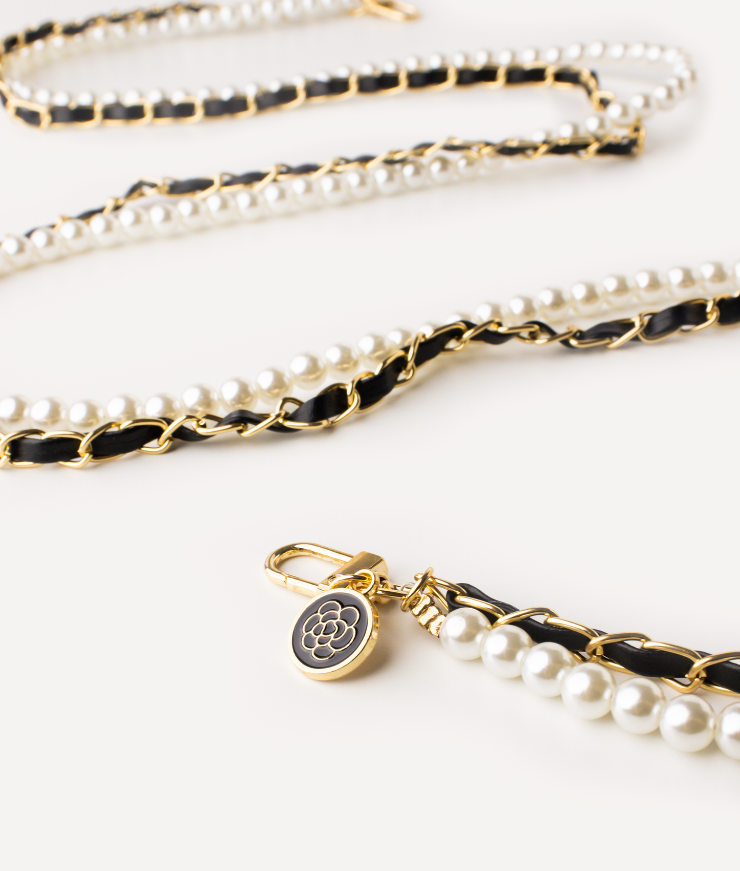 POKÉDOTS CHAIN BEADS DOUBLE BLACK