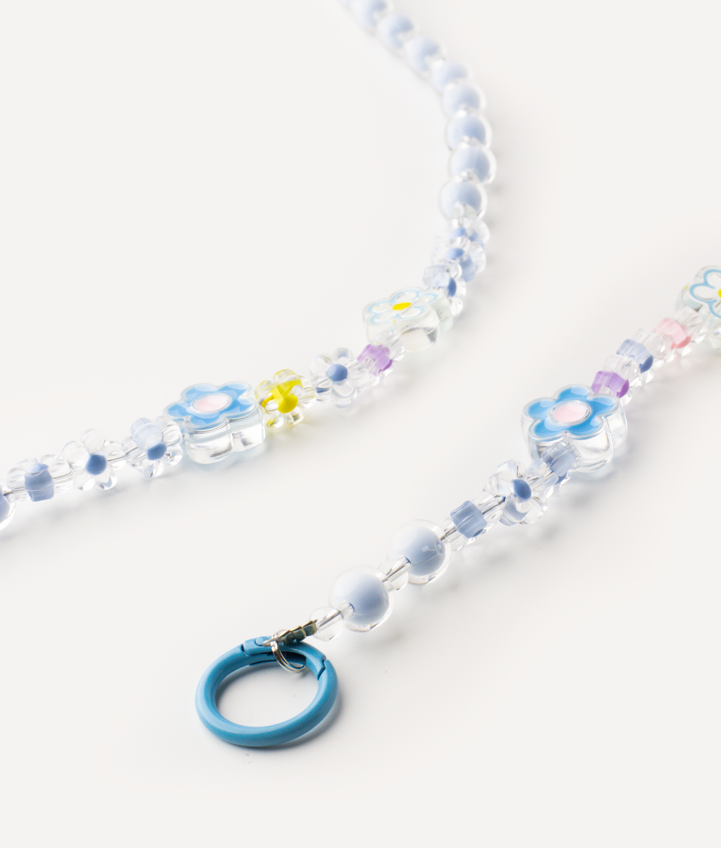 POKÉDOTS CHAIN BEADS FLOWER BLUE
