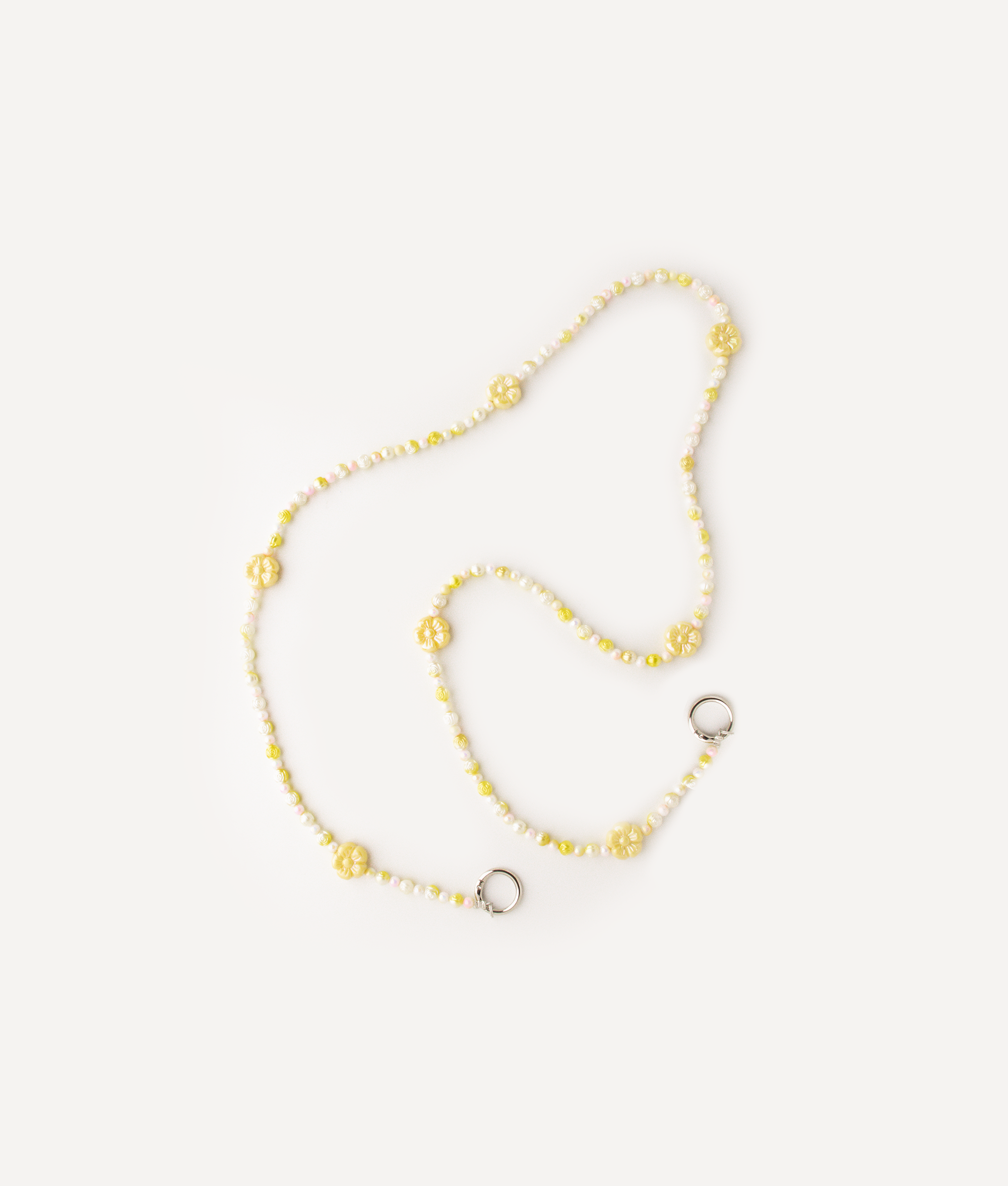 POKÉDOTS CHAIN BEADS FLOWERS YELLOW