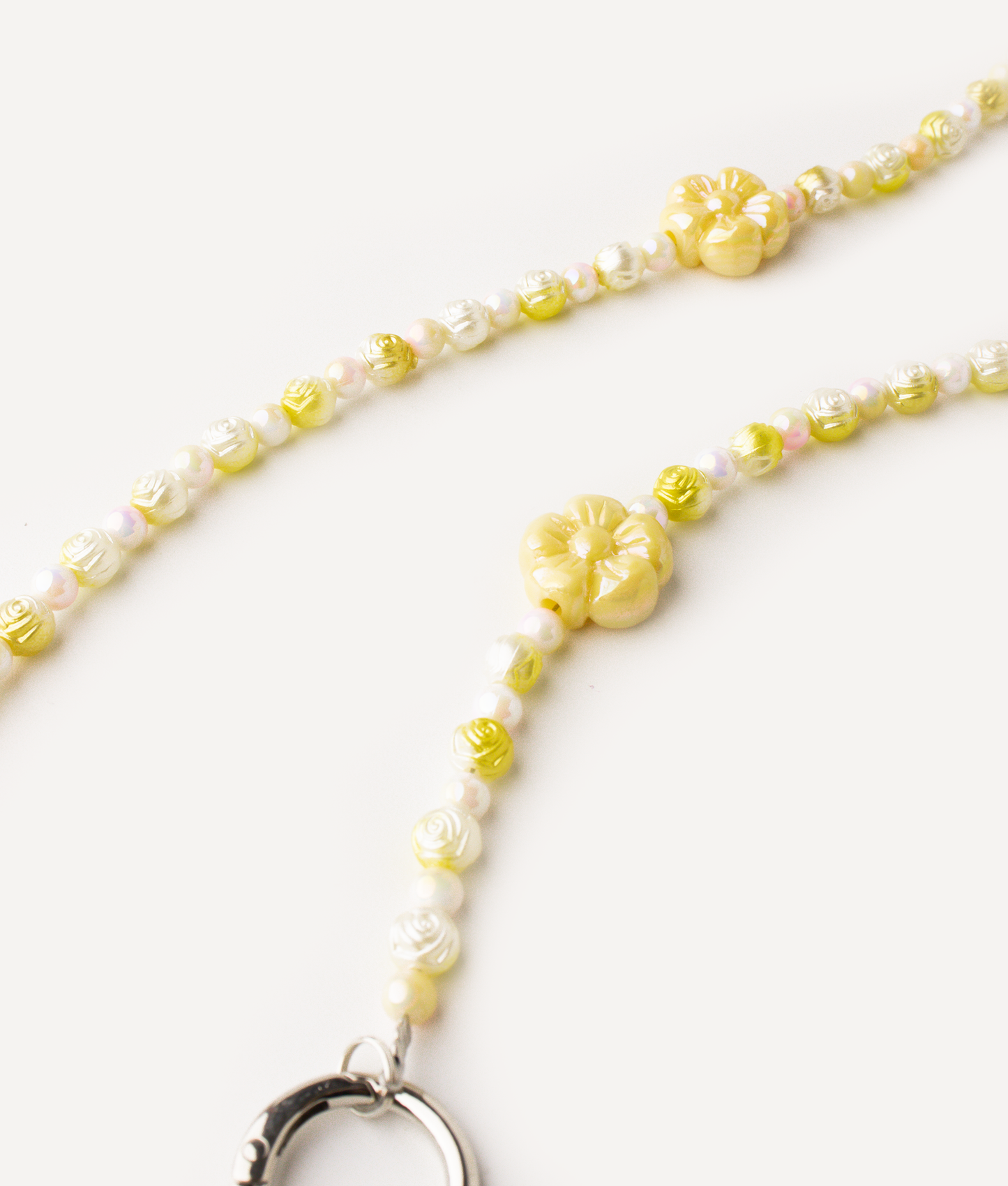 POKÉDOTS CHAIN BEADS FLOWERS YELLOW