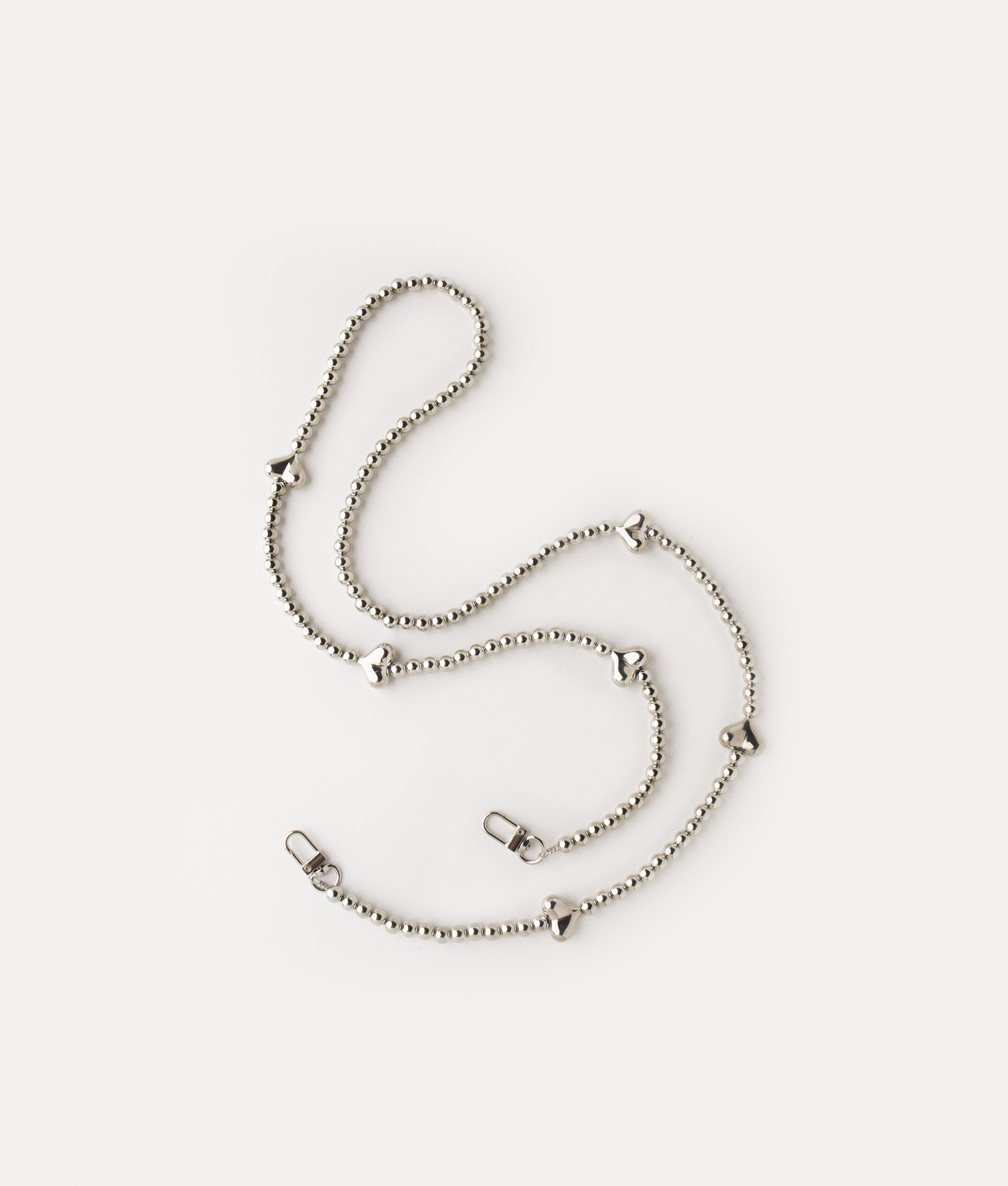 POKÉDOTS CHAIN METALLIC LOVE GRY