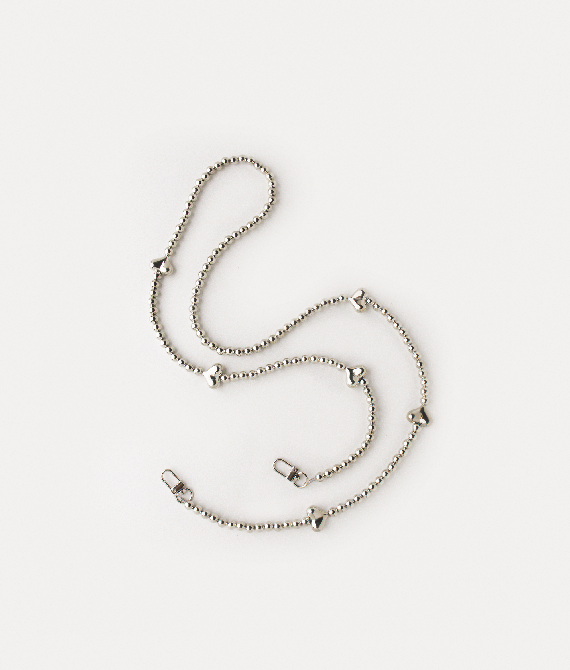 POKÉDOTS CHAIN METALLIC LOVE GRY