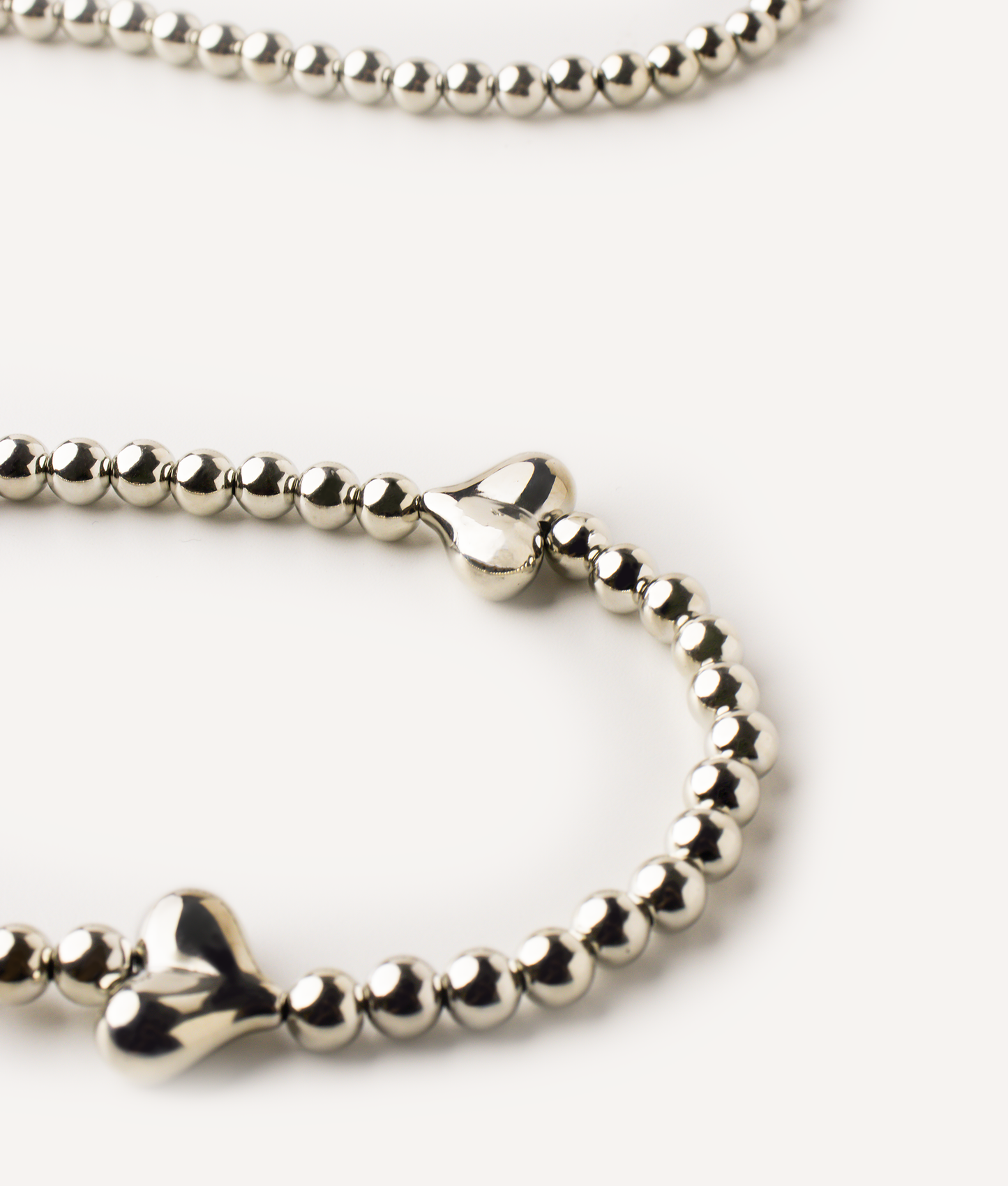 POKÉDOTS CHAIN METALLIC LOVE GRY