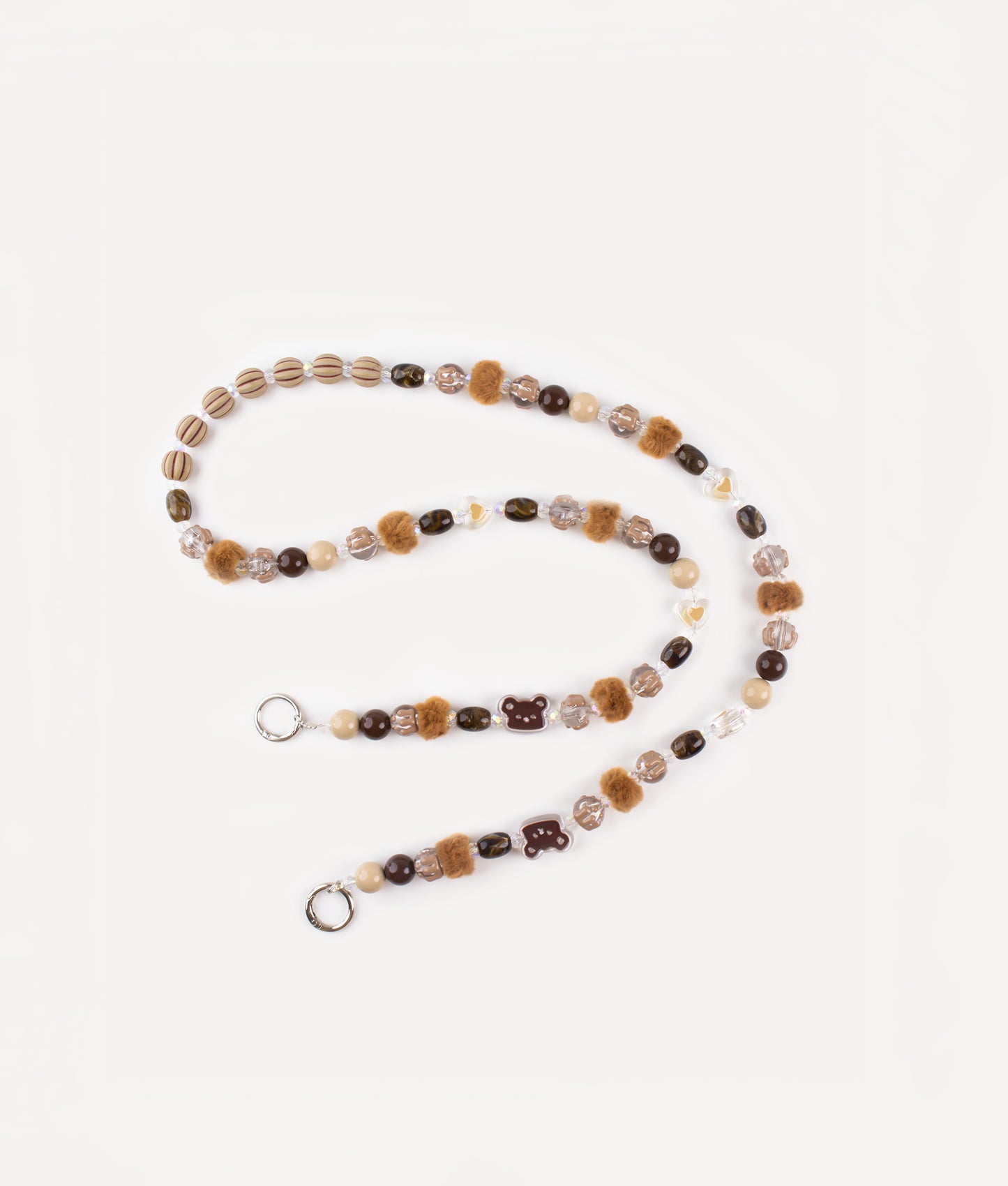 POKÉDOTS CHAIN PUMPKIN BEAR BROWN
