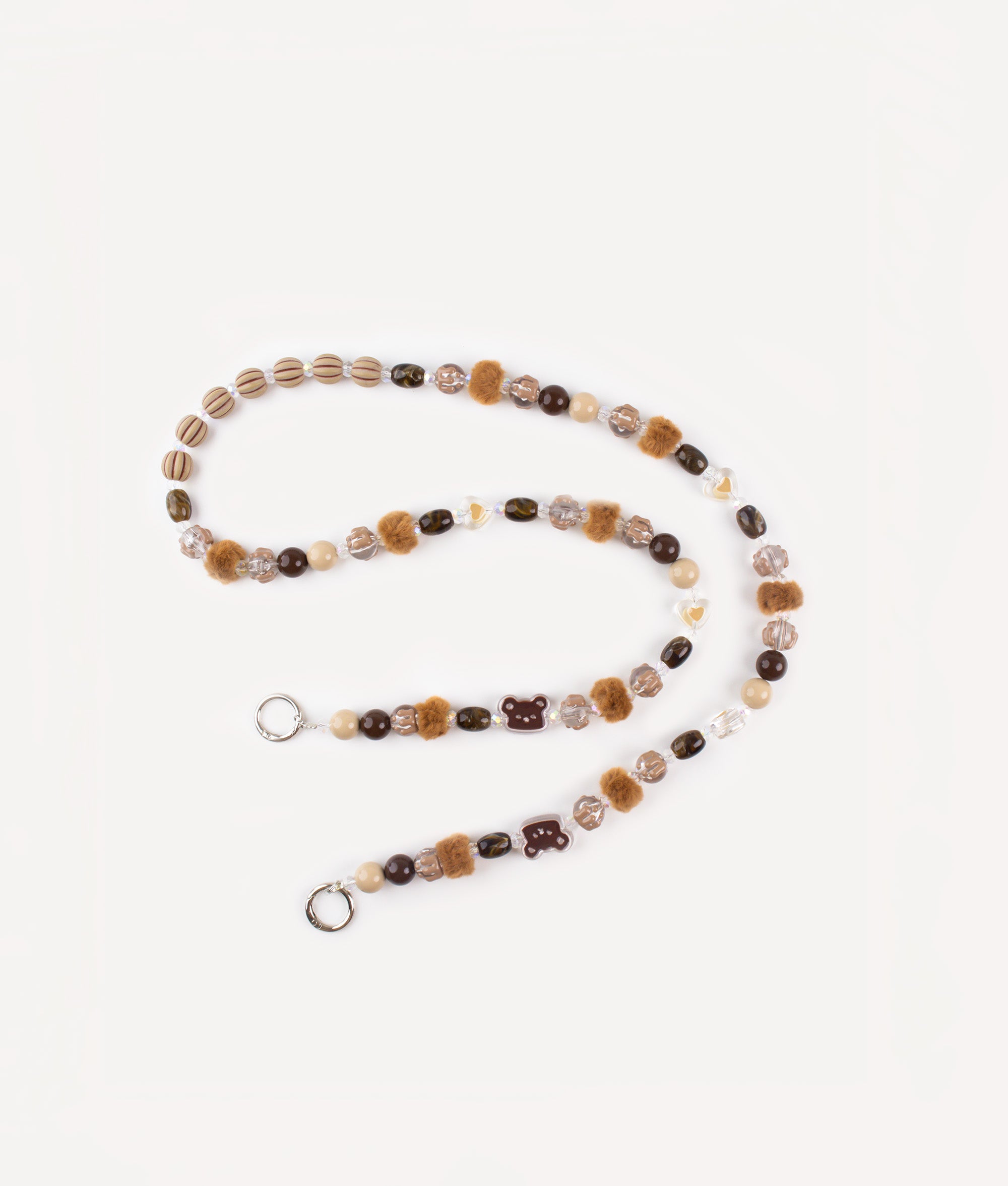 POKÉDOTS CHAIN PUMPKIN BEAR BROWN
