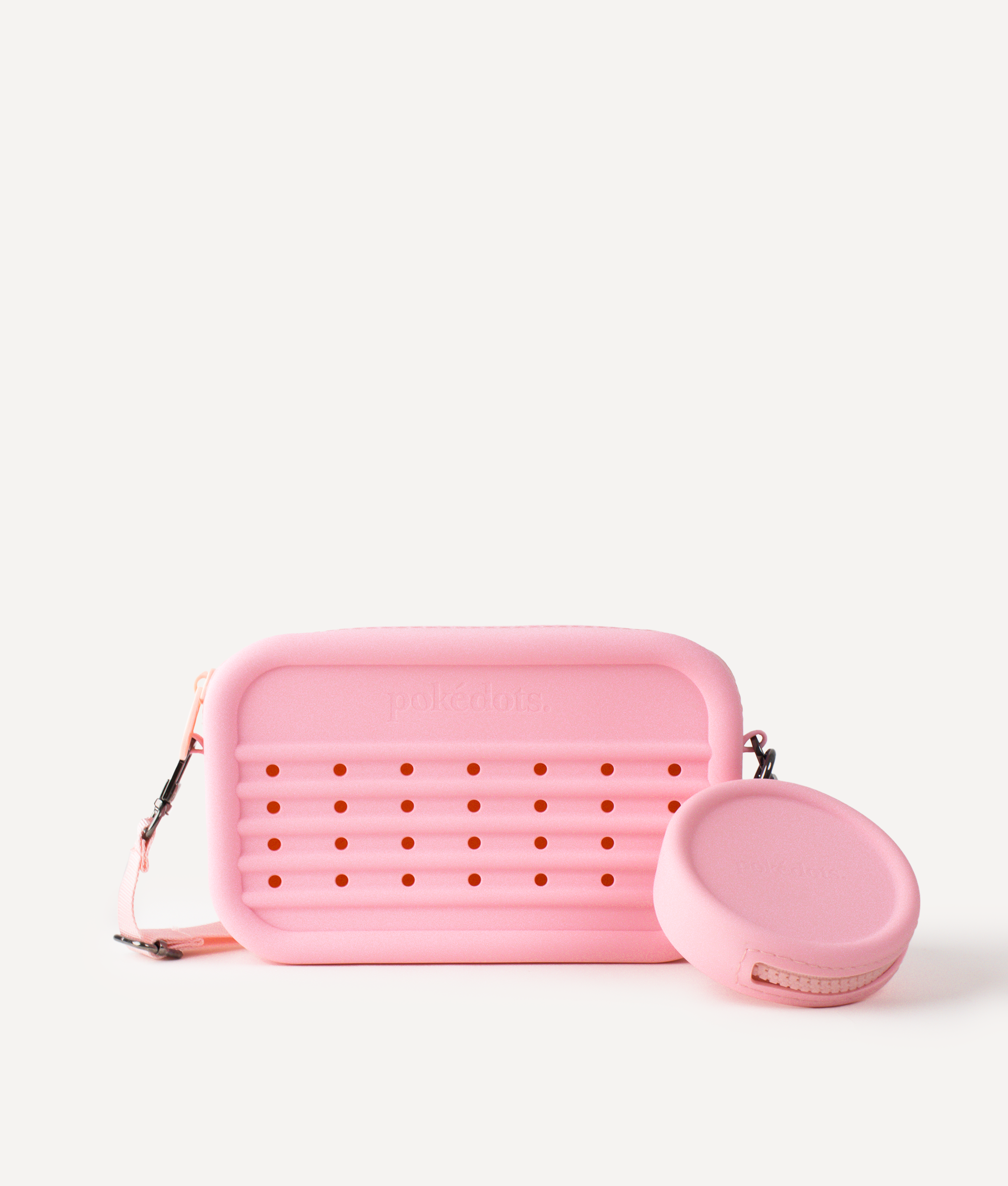 POKÉDOTS BUNDLE SILICON CROSSBODY BAG PINK