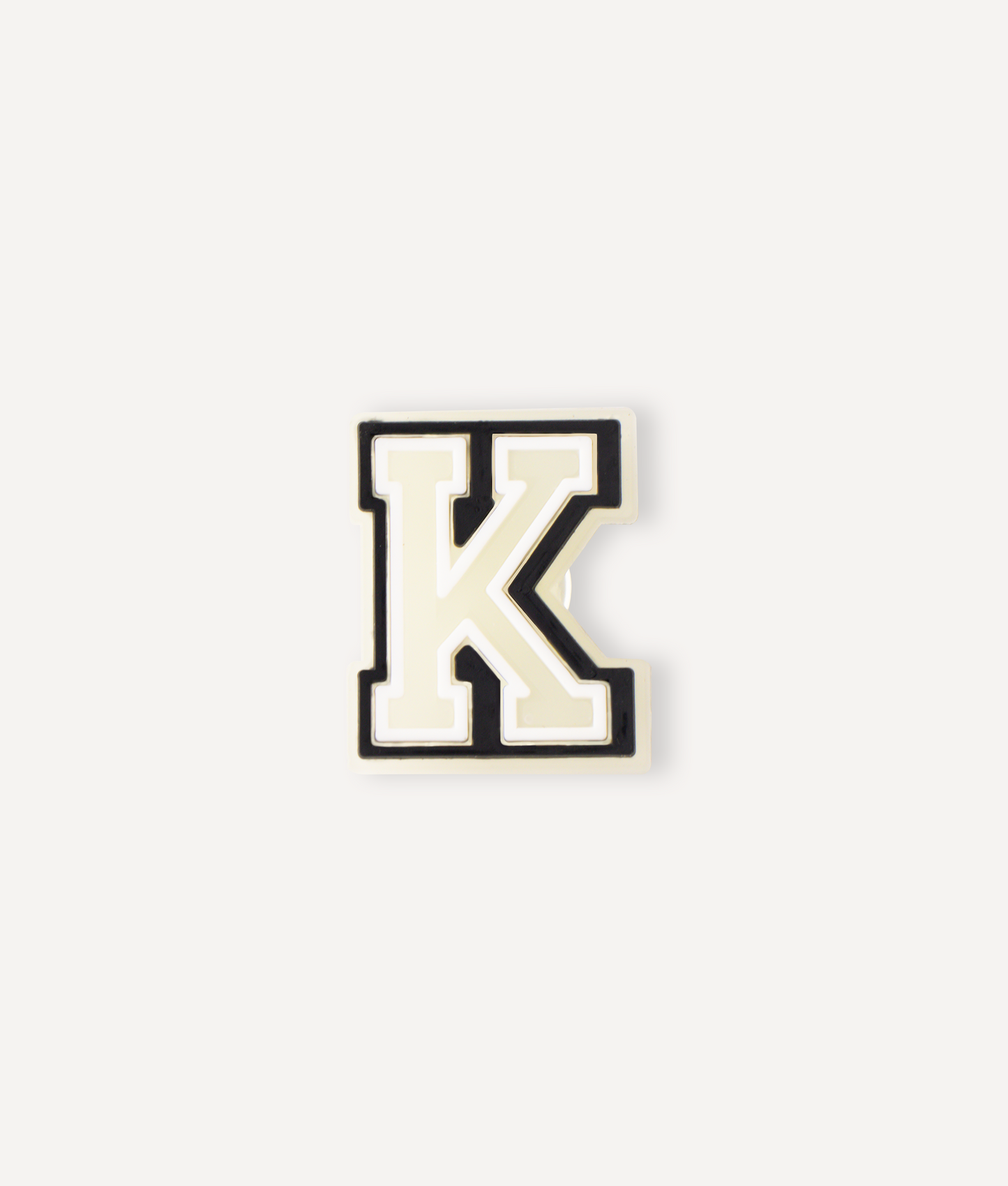 GLOW-IN-THE-DARK ALPHABET K PIN