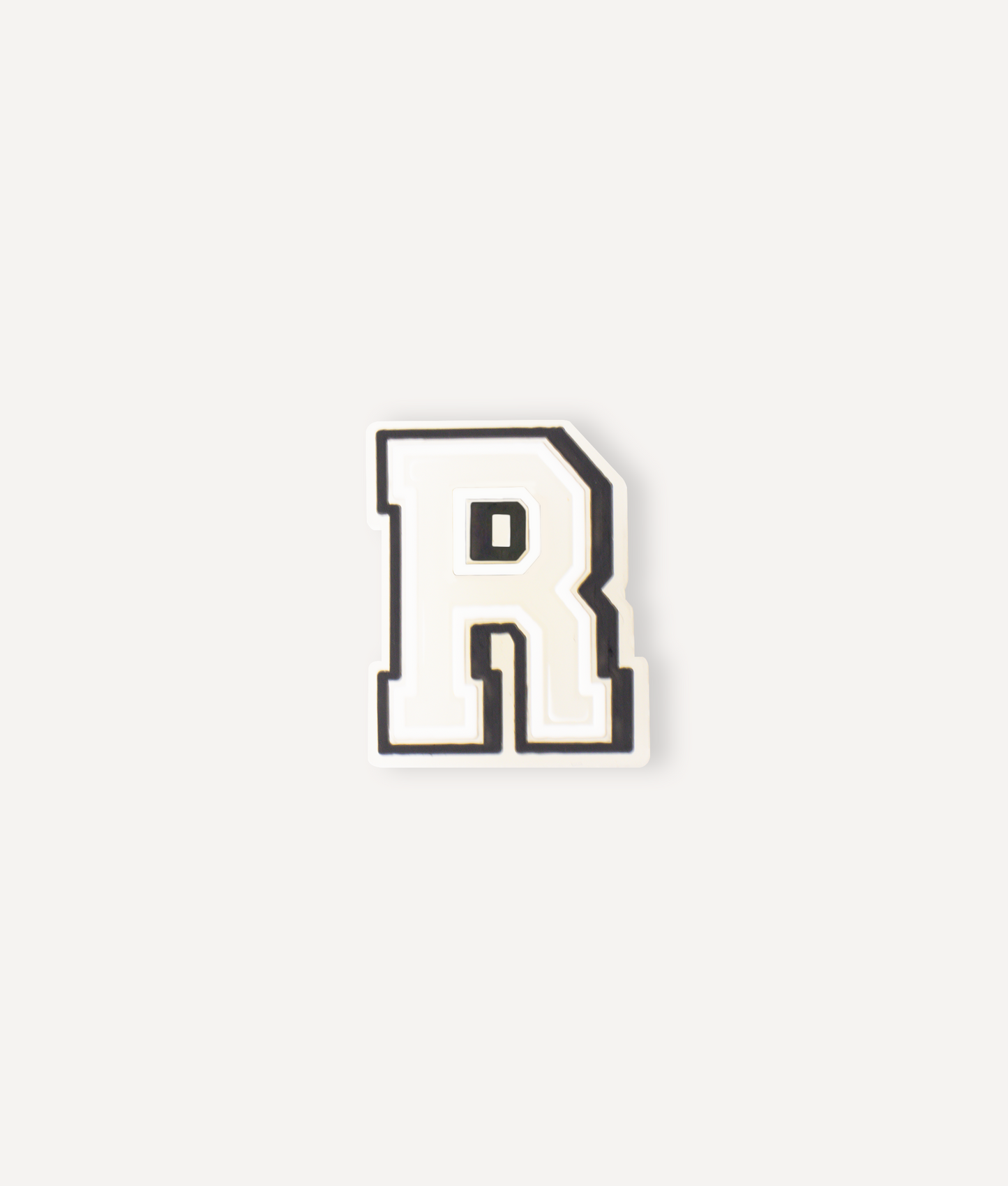 GLOW-IN-THE-DARK ALPHABET R PIN