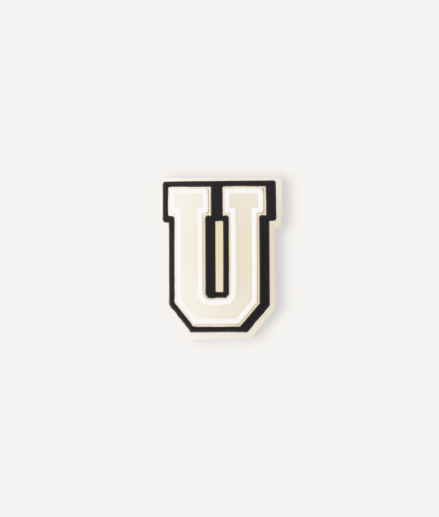GLOW-IN-THE-DARK ALPHABET U PIN