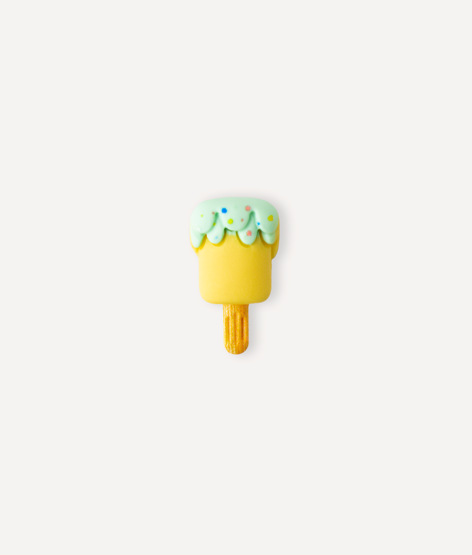 YELLOW ICE CREAM PIN