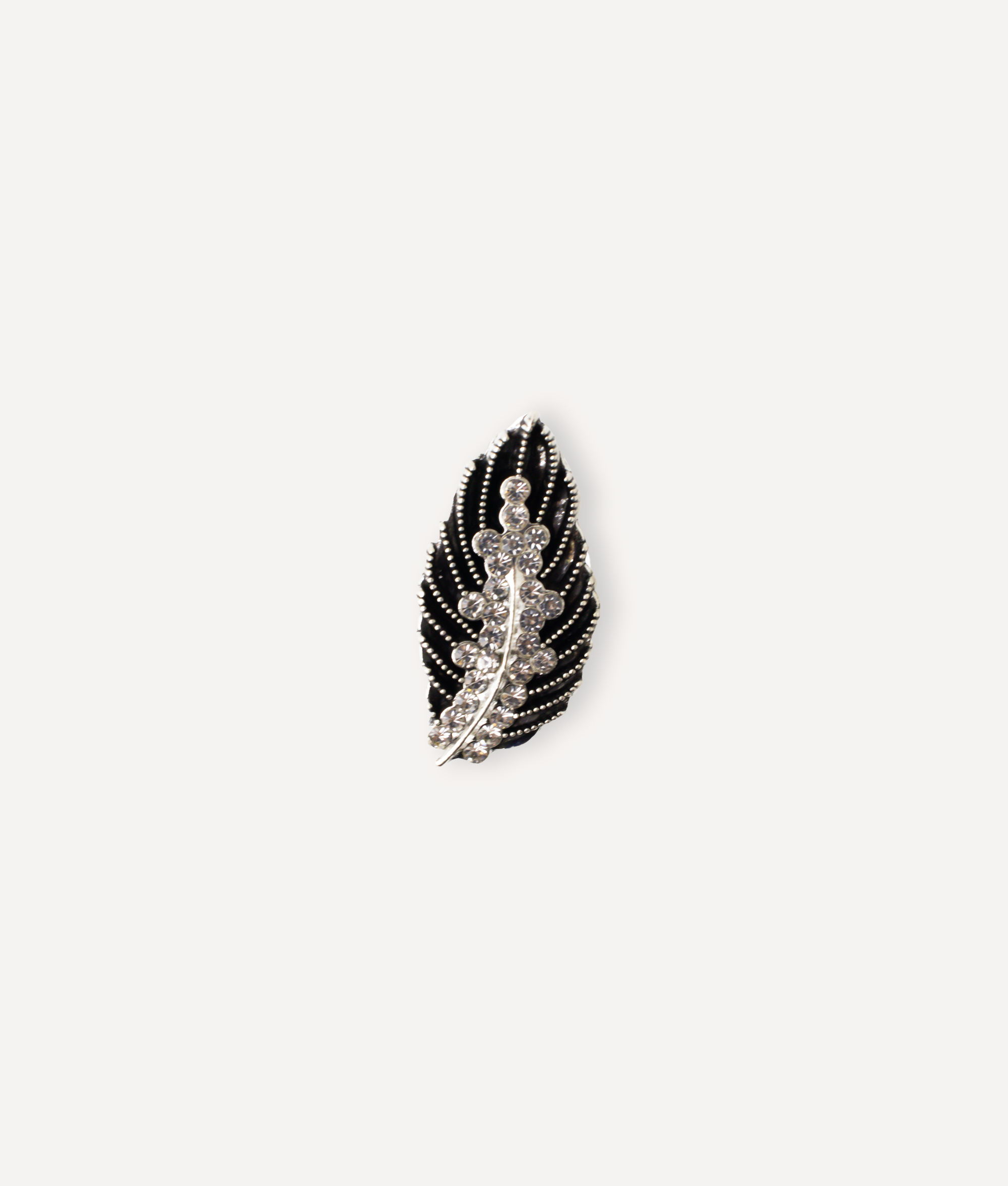FEATHER BEAD PIN