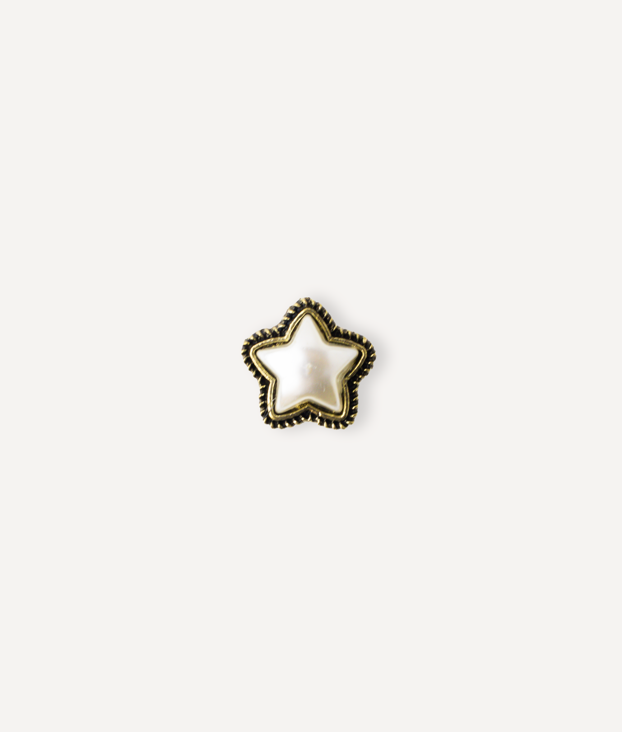 VINTAGE STAR PEARL PIN
