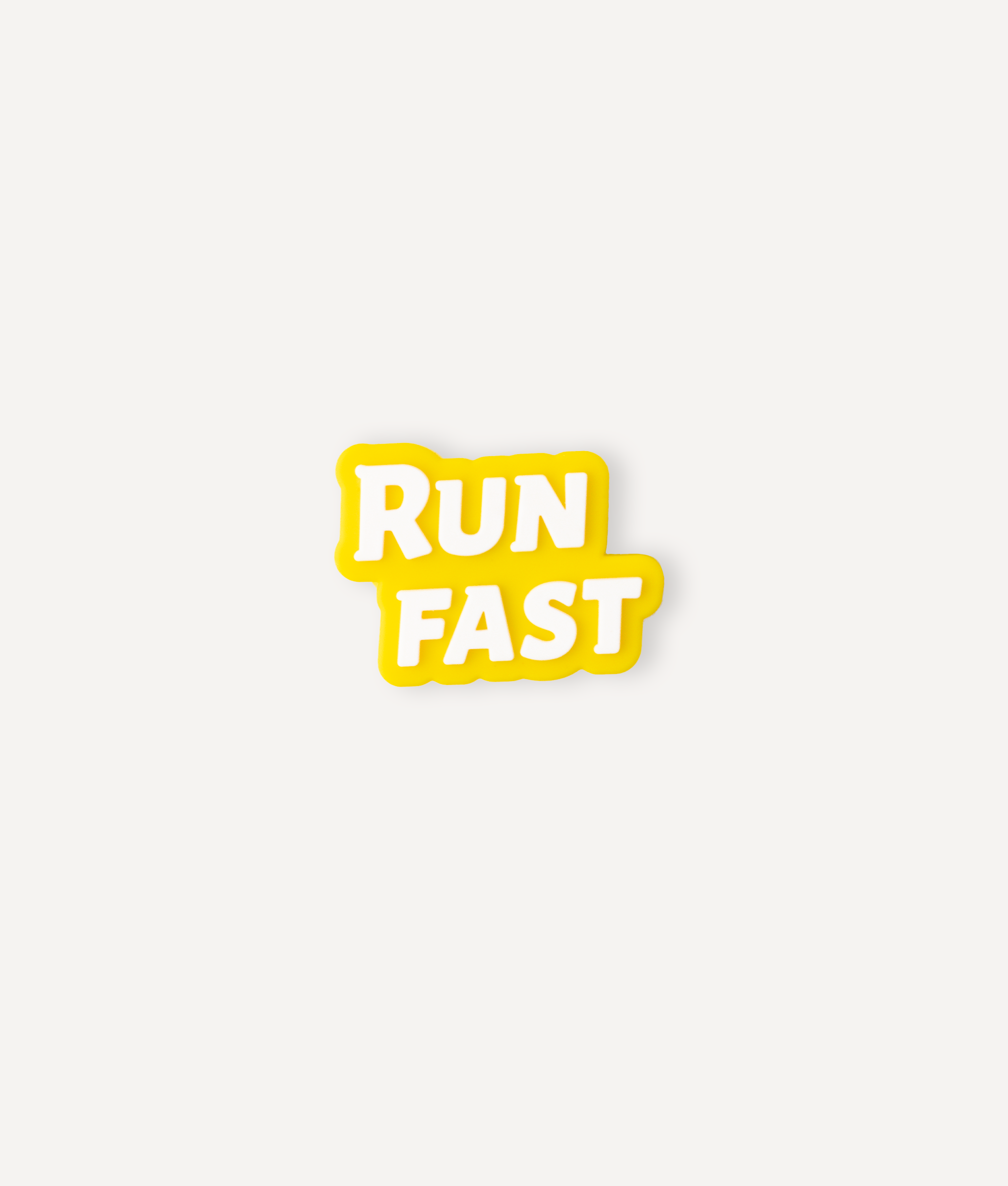 YELLOW RUN FAST PIN