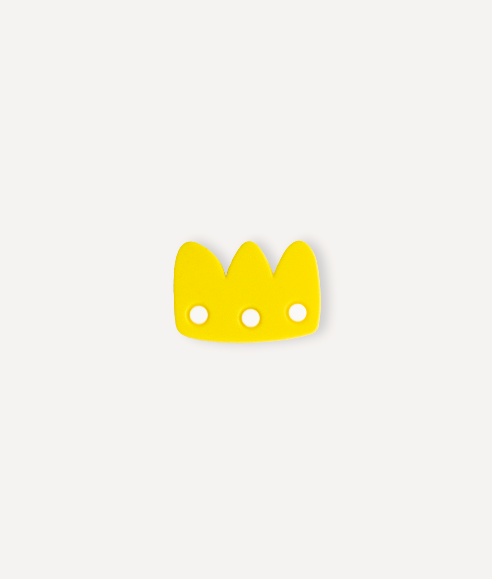 YELLOW CROWN PIN