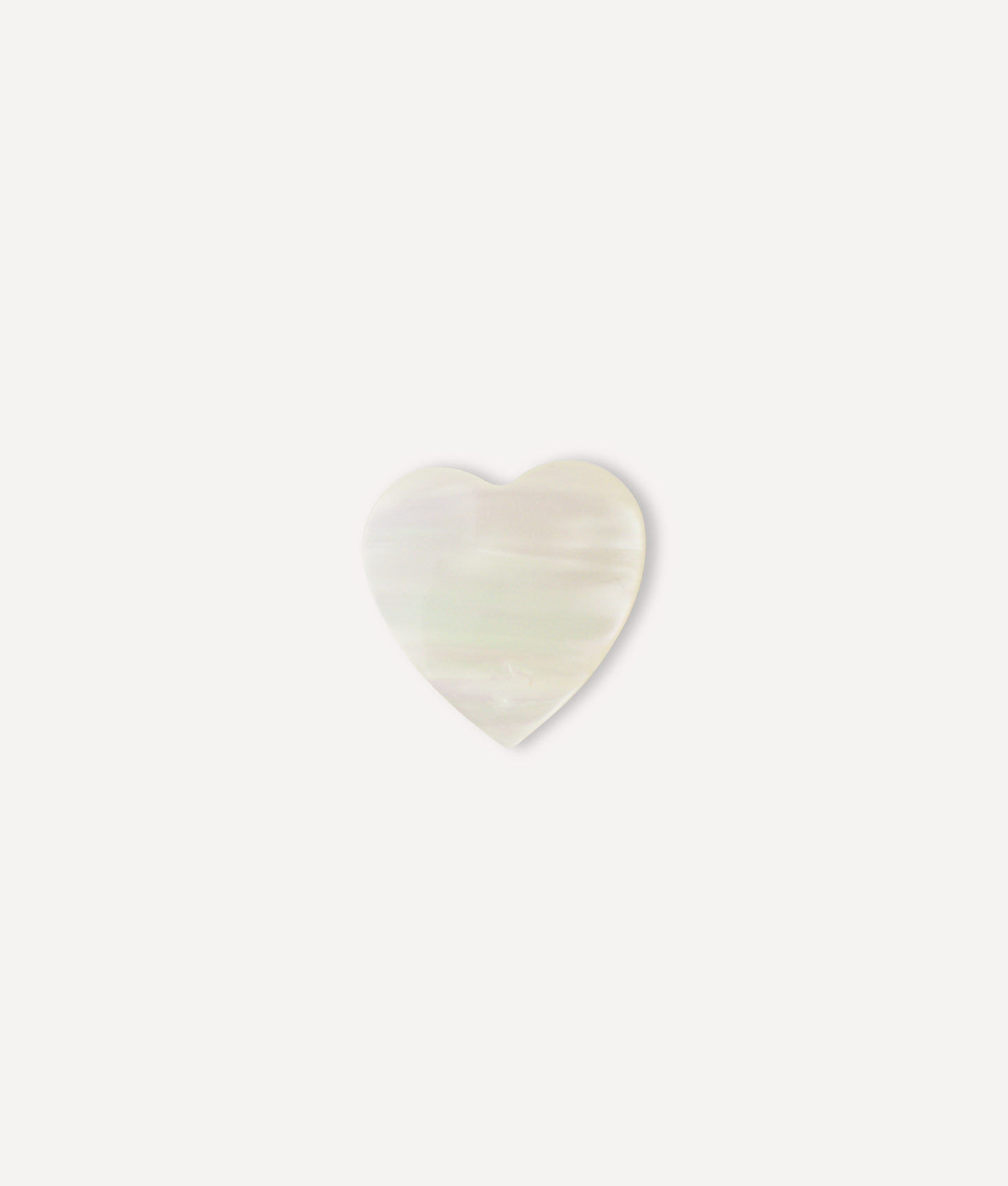 PEARL WHITE LOVE PIN