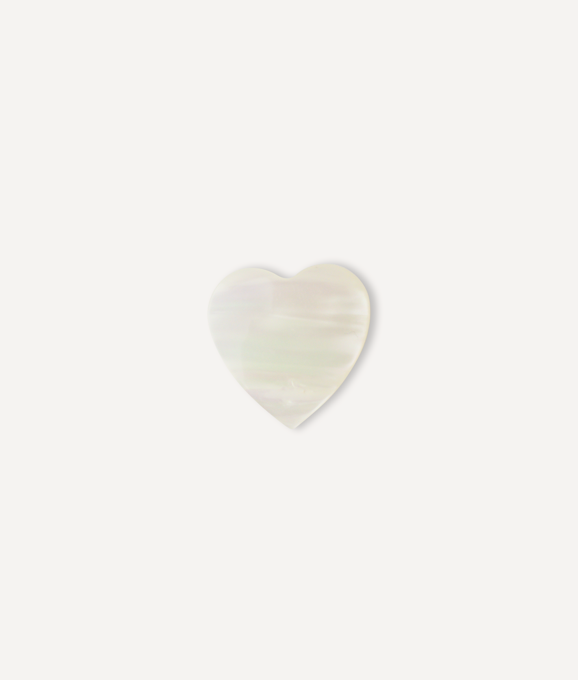 PEARL WHITE LOVE PIN