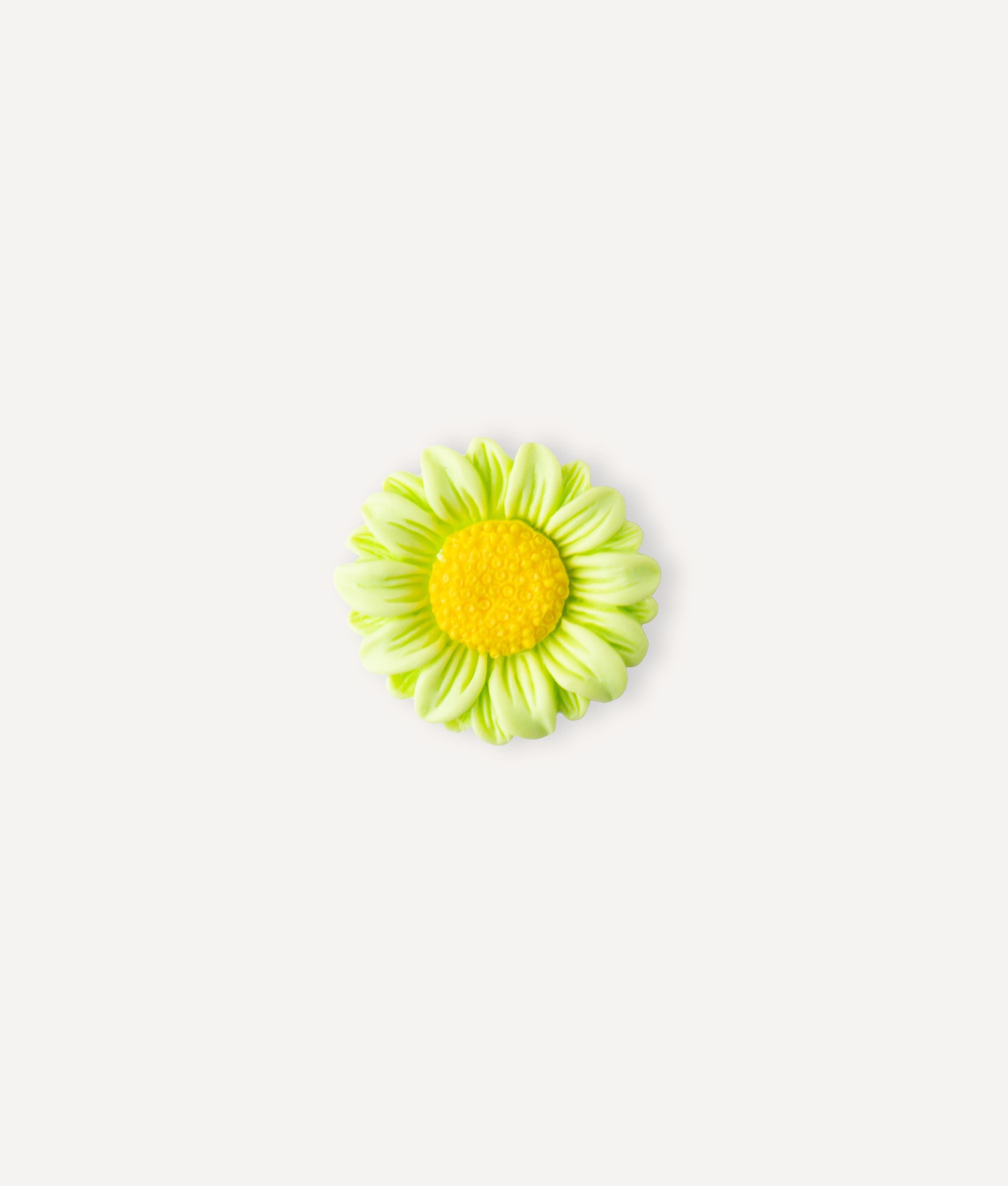 GREEN FLOWER PIN