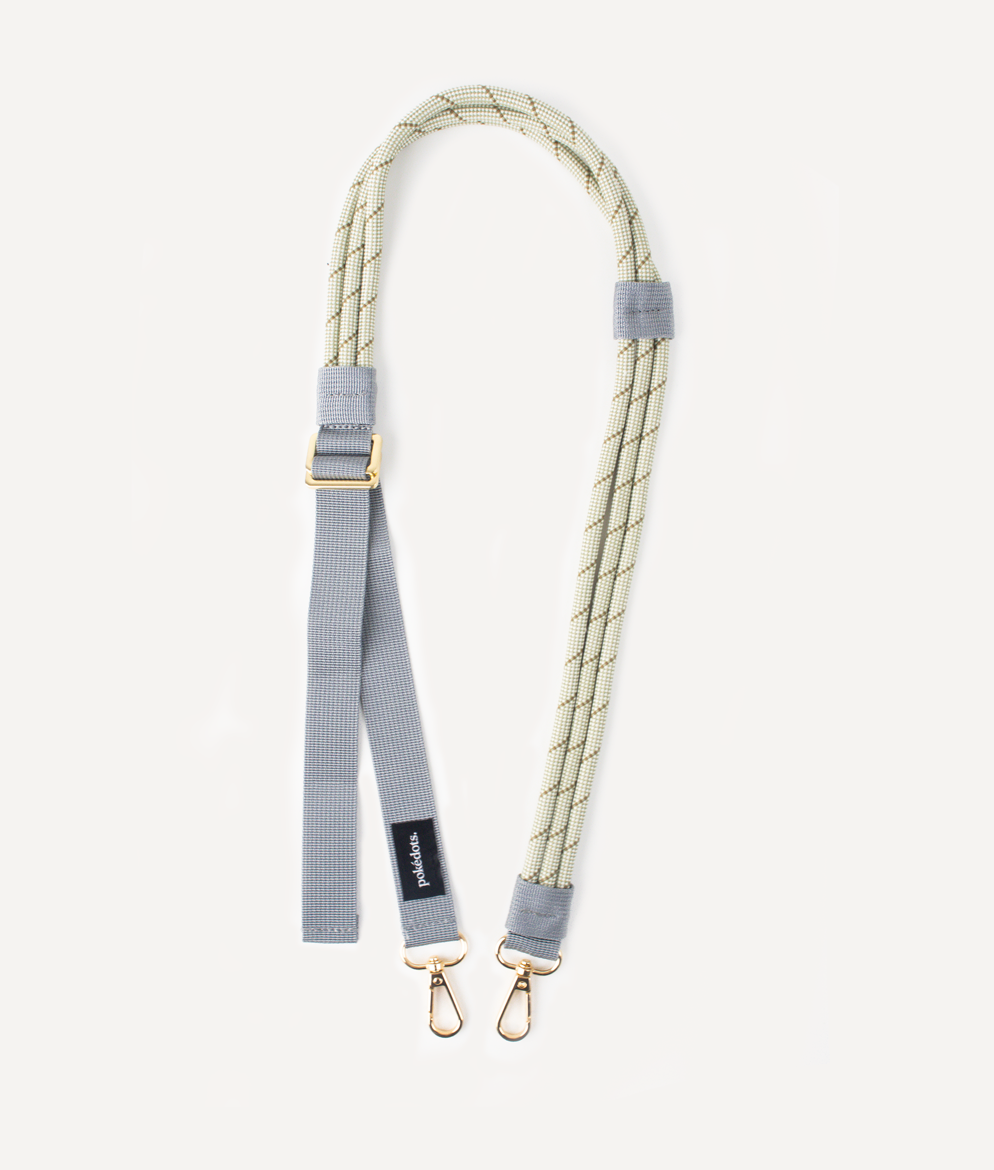 POKÉDOTS ONE SIDED WIDE STRAP GREY