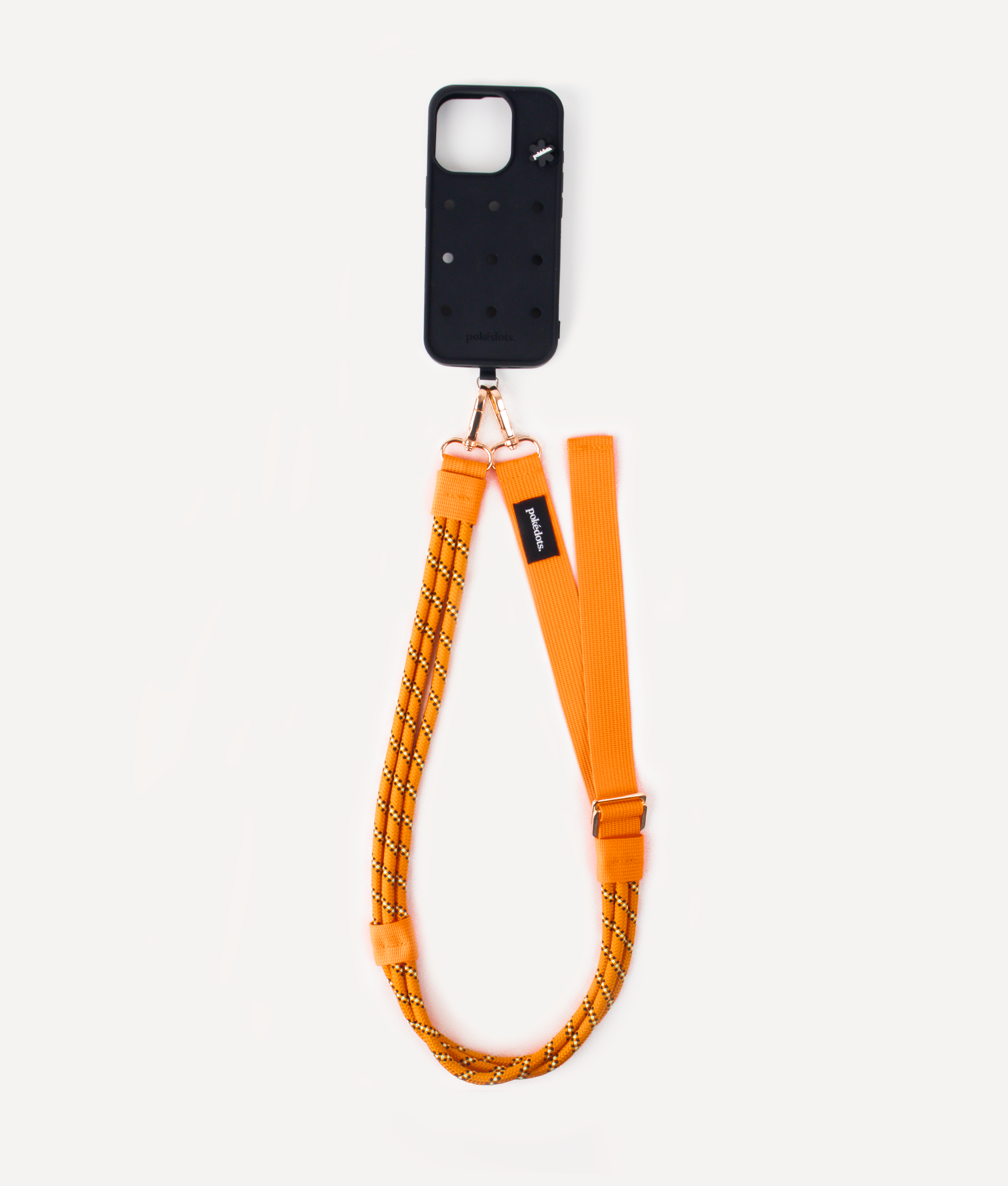 POKÉDOTS ONE SIDED WIDE STRAP ORANGE