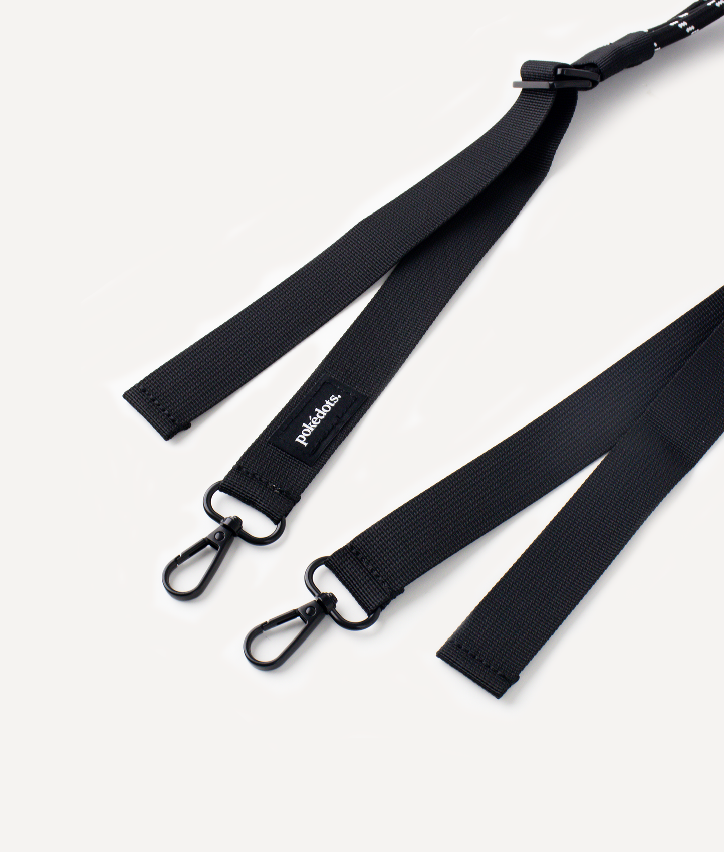 POKÉDOTS TWO SIDED WIDE STRAP BLACK