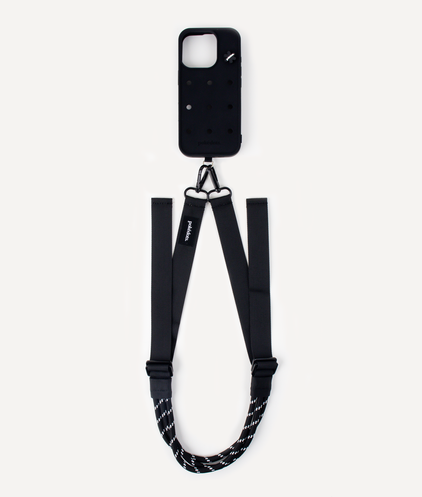 POKÉDOTS TWO SIDED WIDE STRAP BLACK