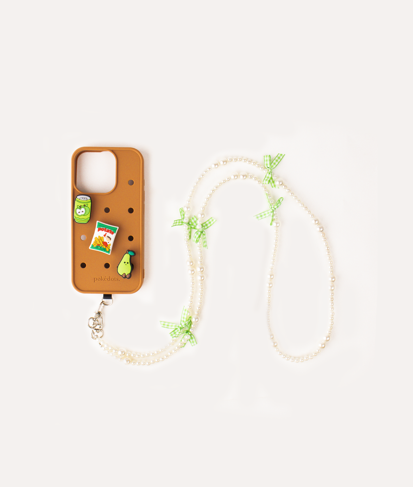POKÉDOTS CHAIN BEADS RIBBON GREEN