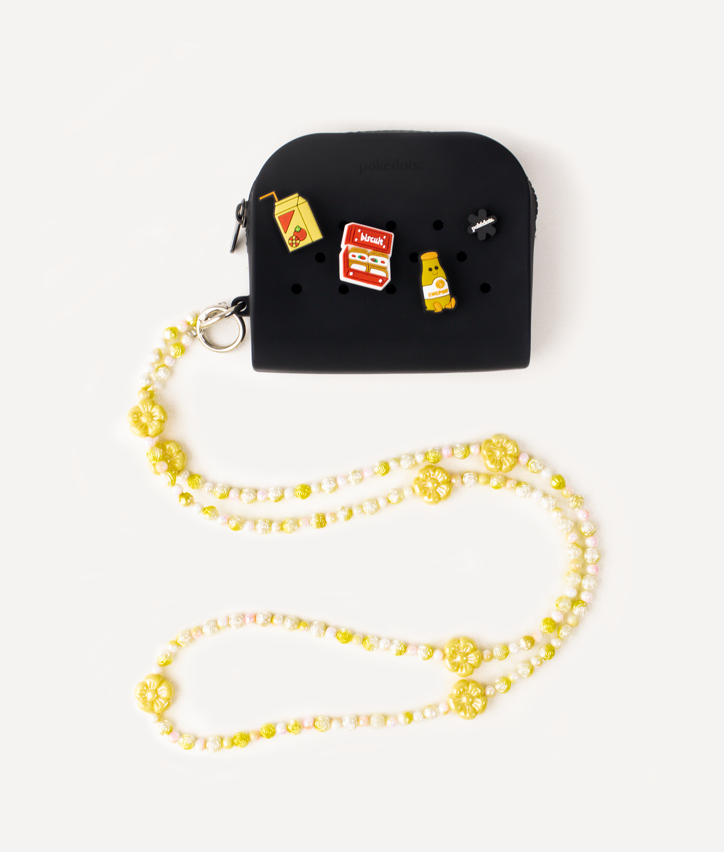 POKÉDOTS CHAIN BEADS FLOWERS YELLOW